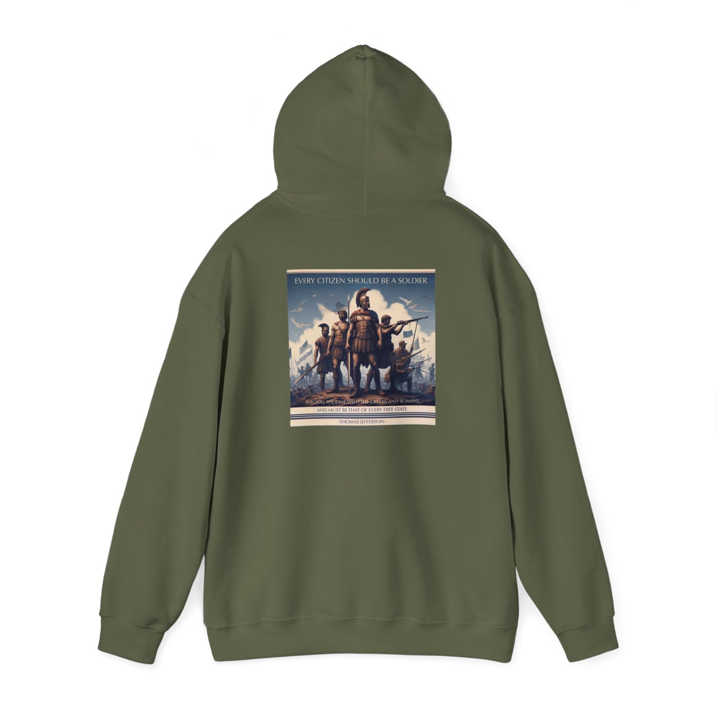 Citizen Soldier Hoodie Back