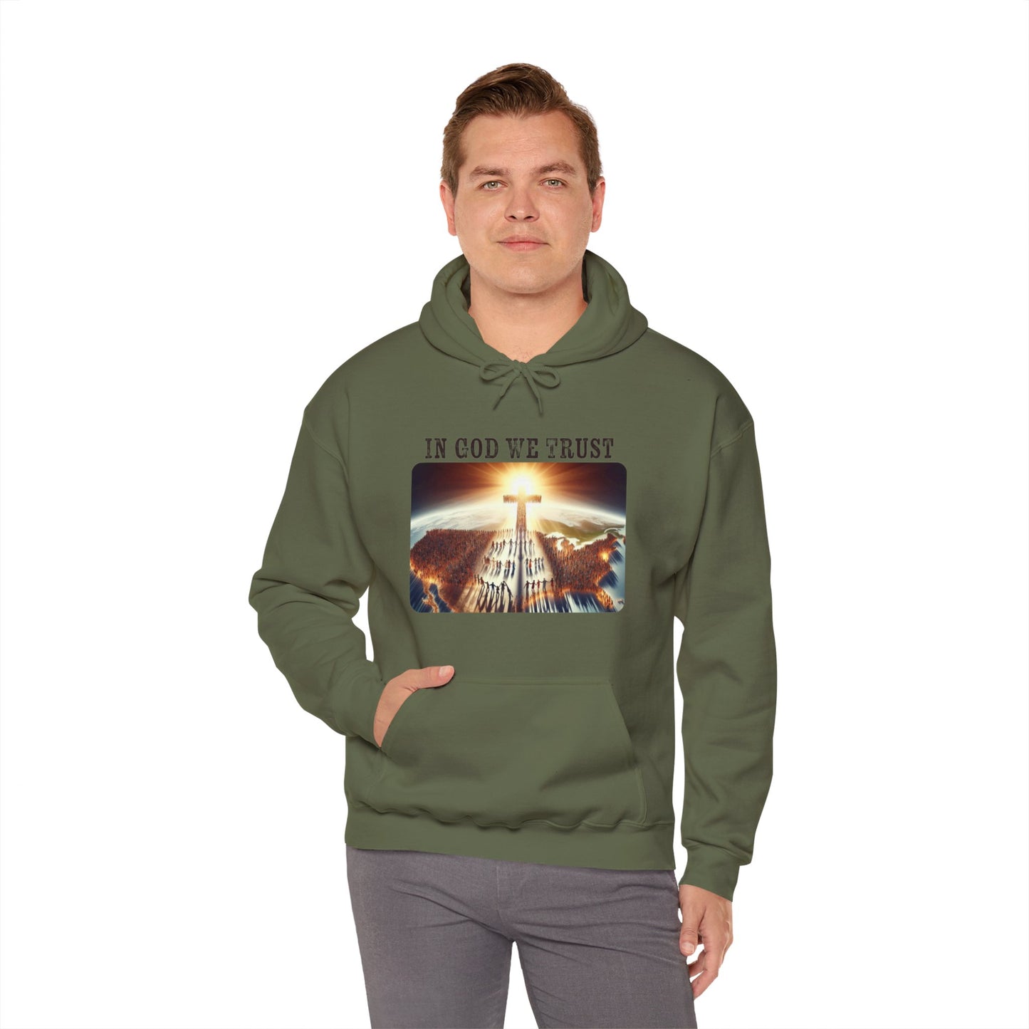 In God Front Hoodie