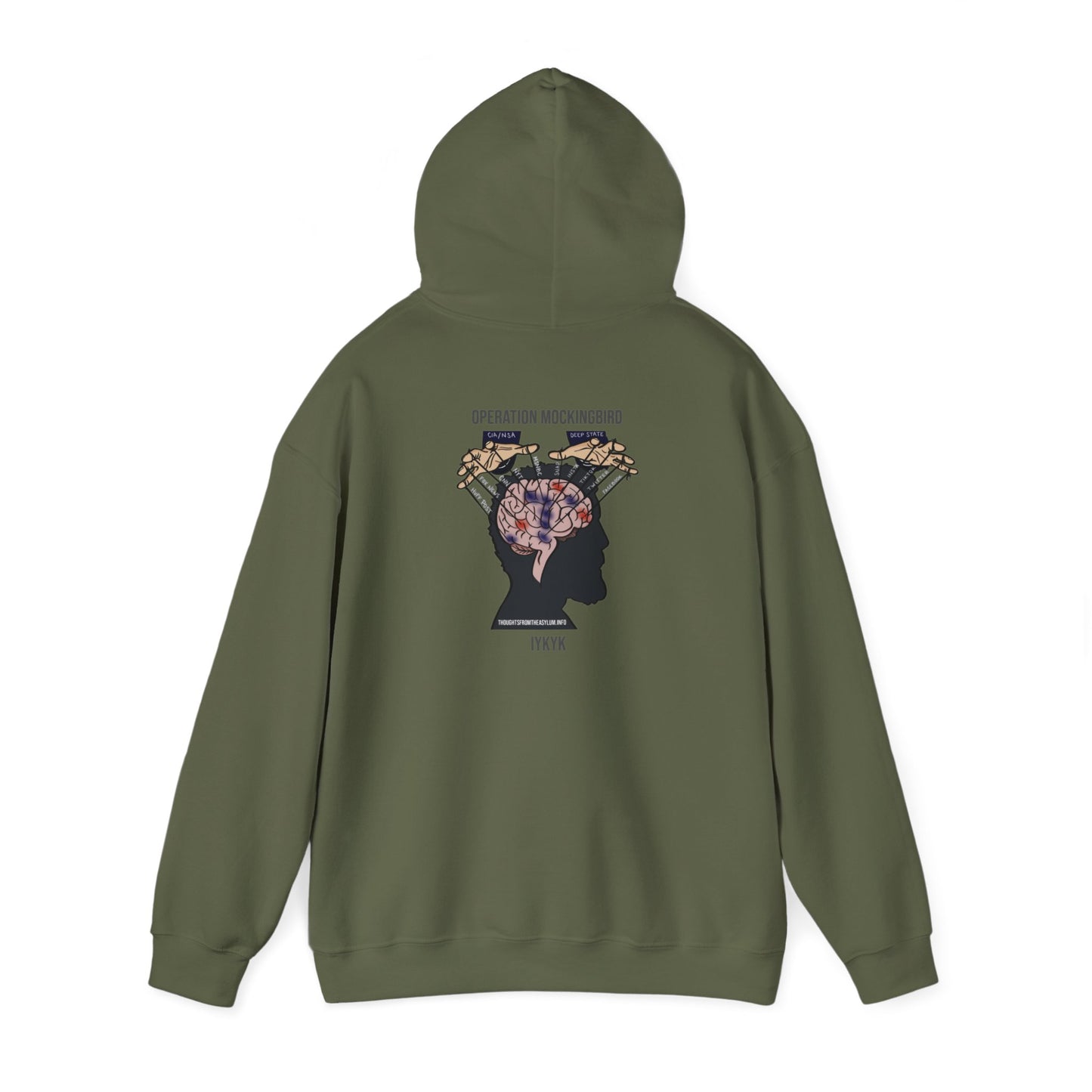 Operation Mockingbird Hoodie Back