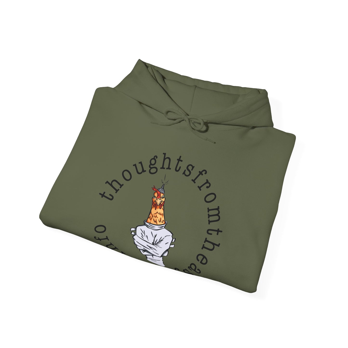 Round Logo Hoodie Front