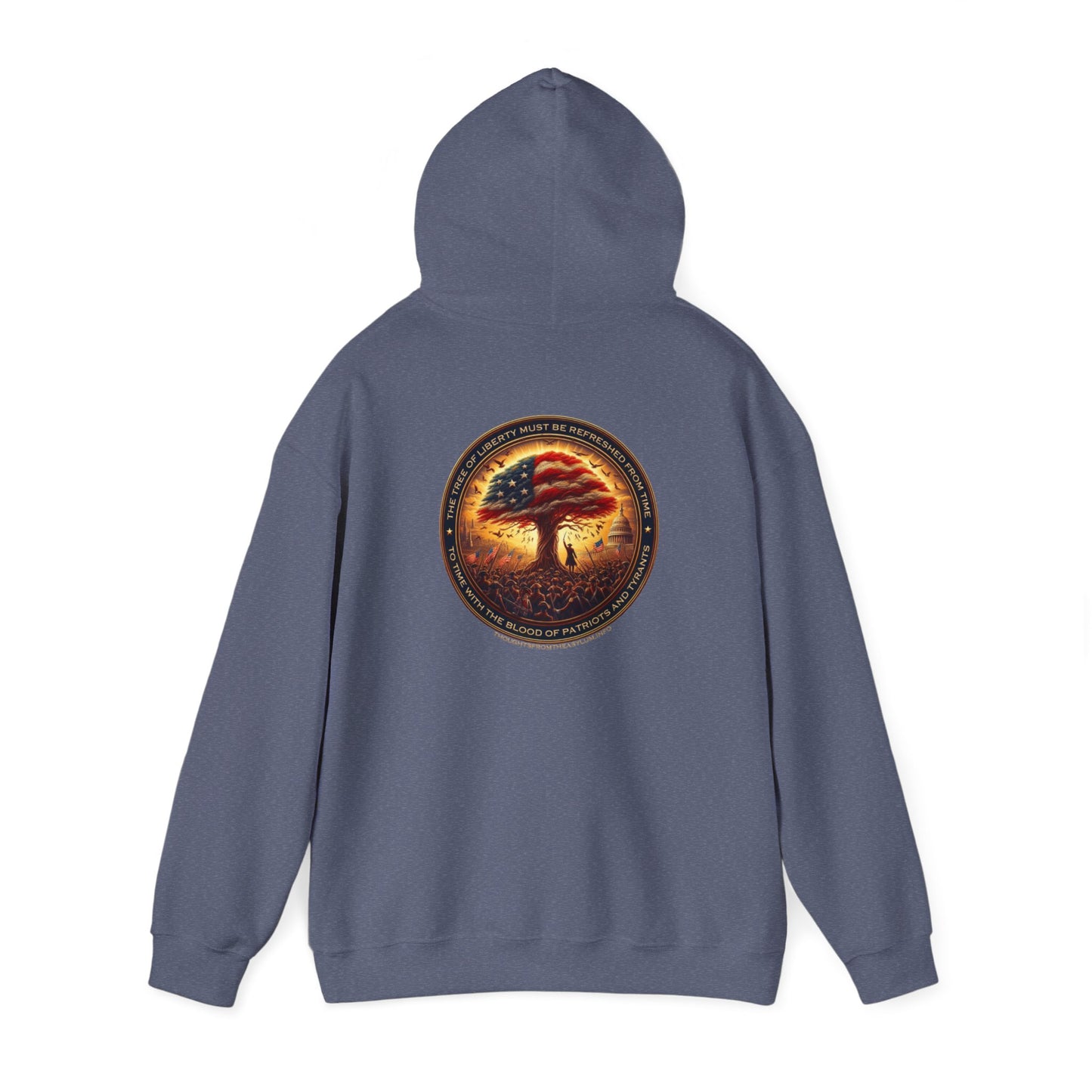 Patriots and Tyrants Hoodie Back