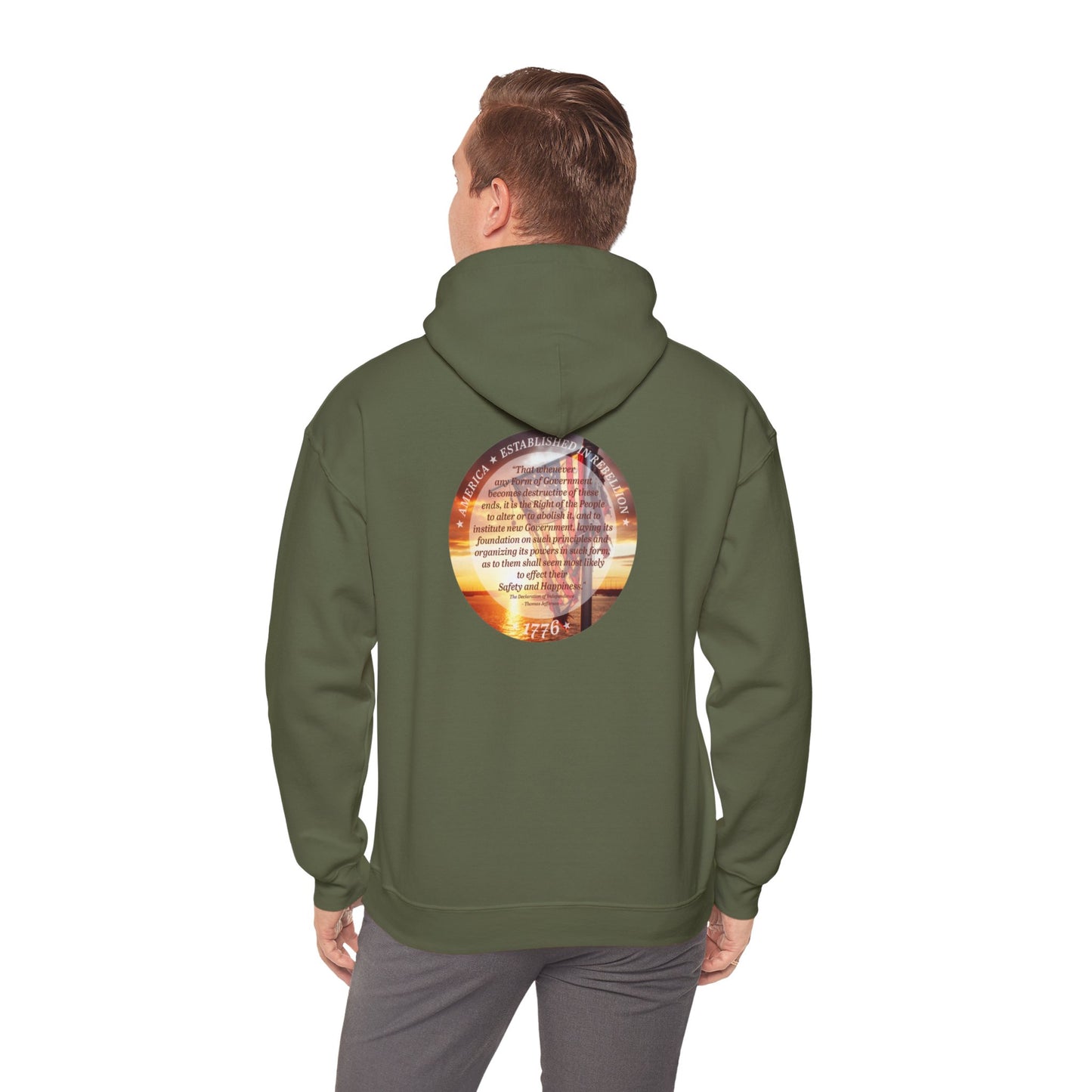 Rebellion Hoodie Back