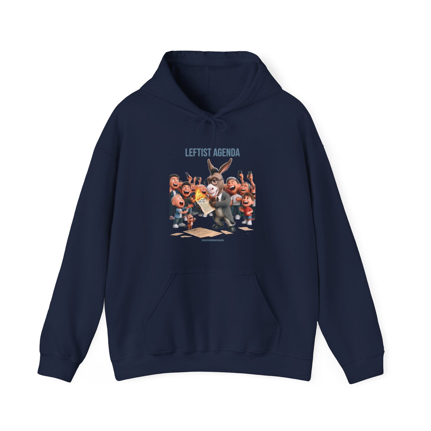 Leftist Agenda Hoodie Front