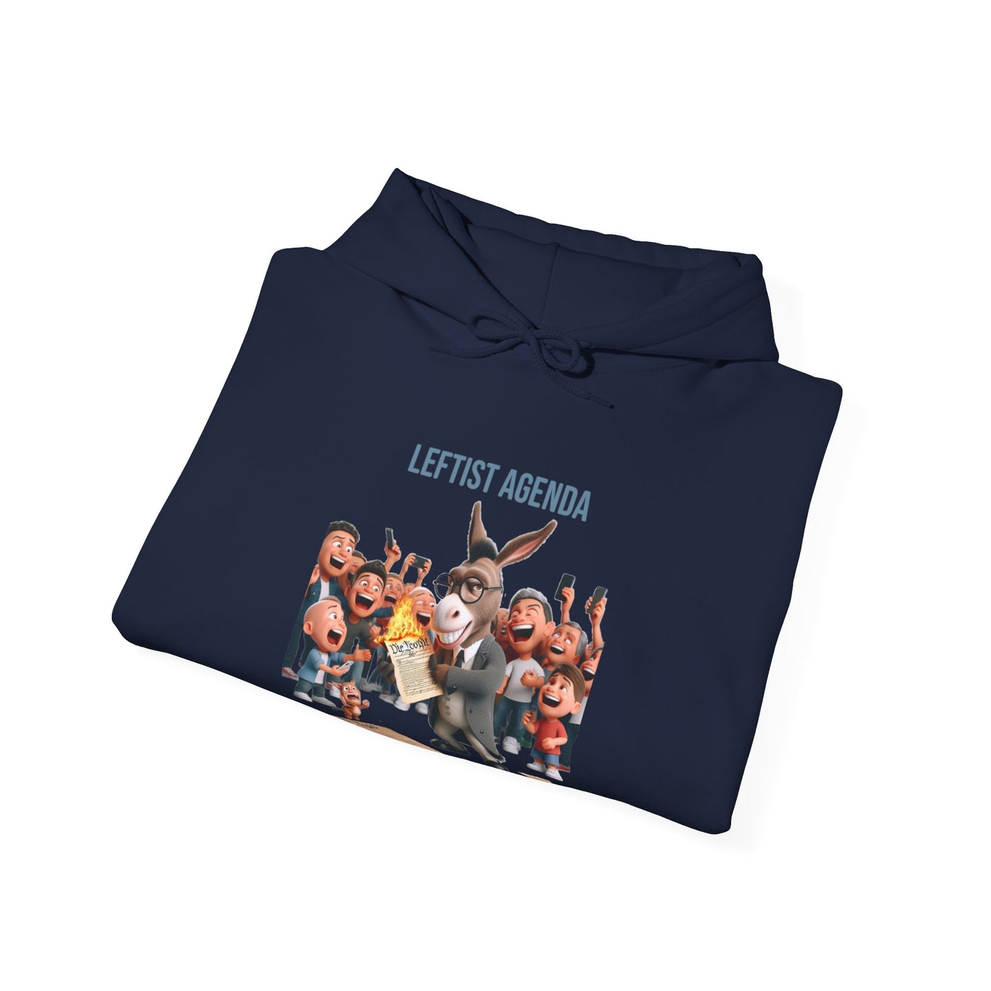 Leftist Agenda Hoodie Front