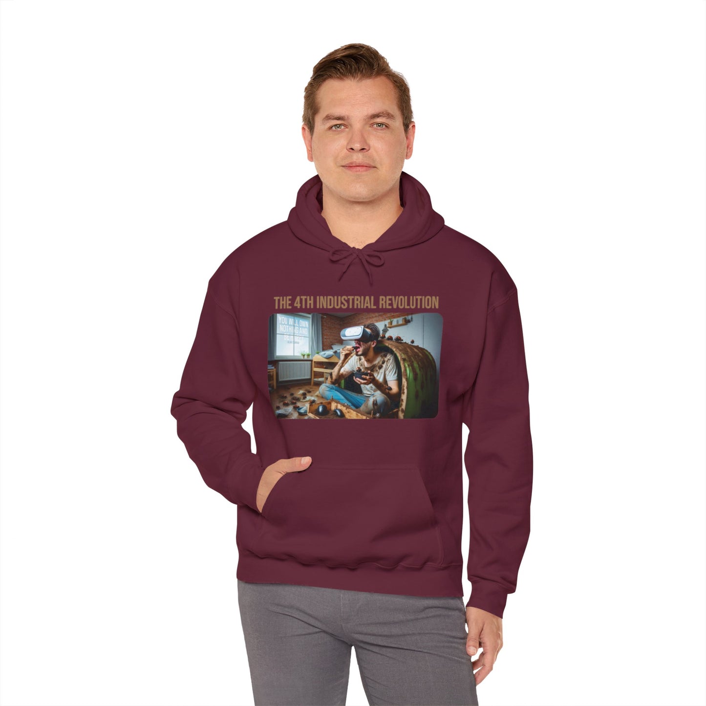 Industrial Front Hoodie
