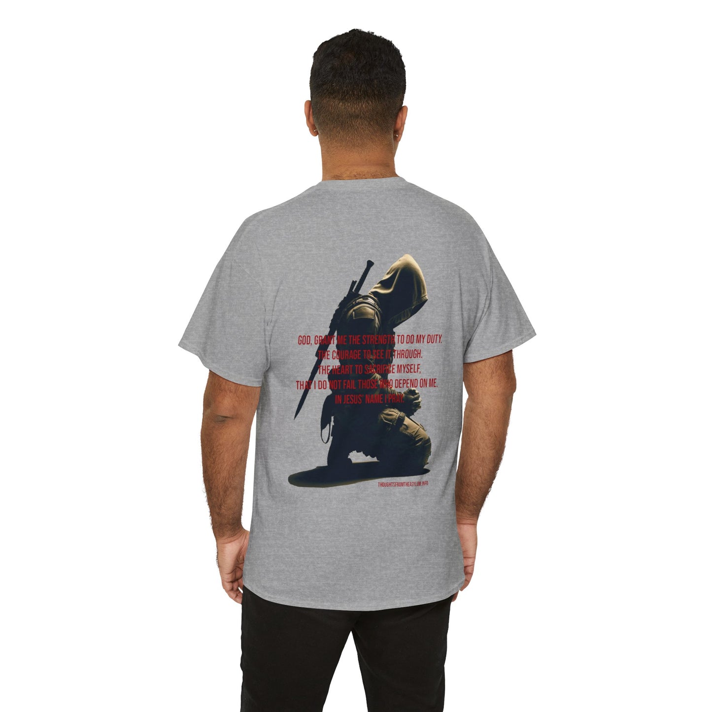 A Man's Prayer Back