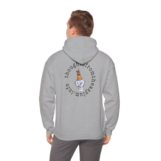 Round Logo Hoodie Back