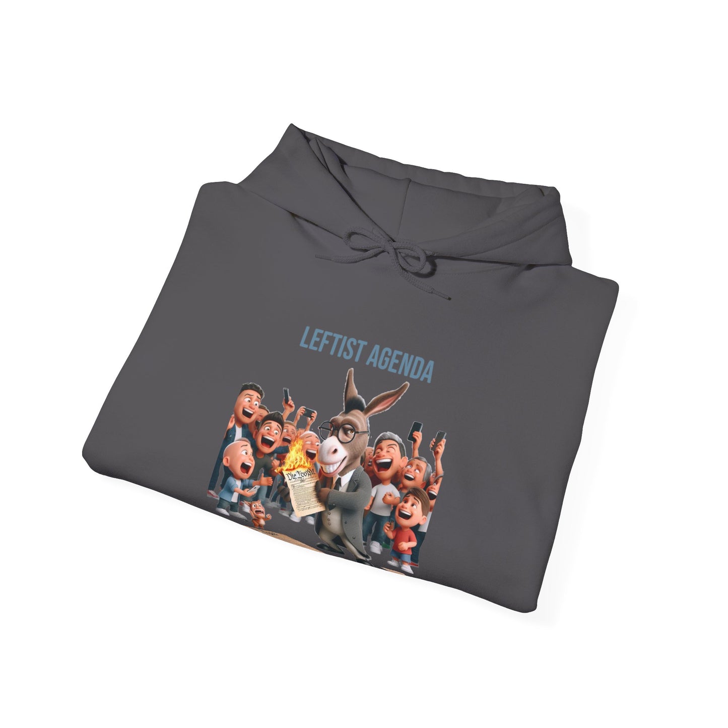 Leftist Agenda Hoodie Front
