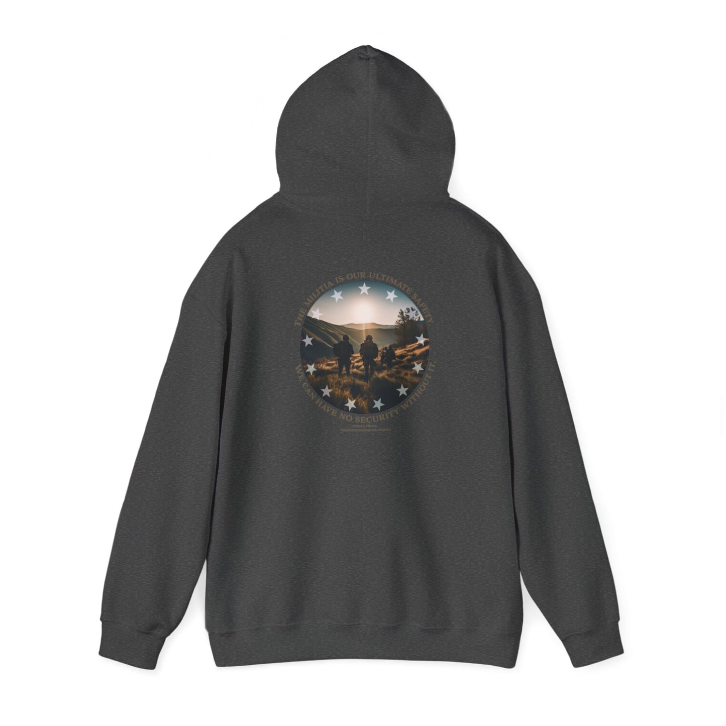 Militia Hoodie Back