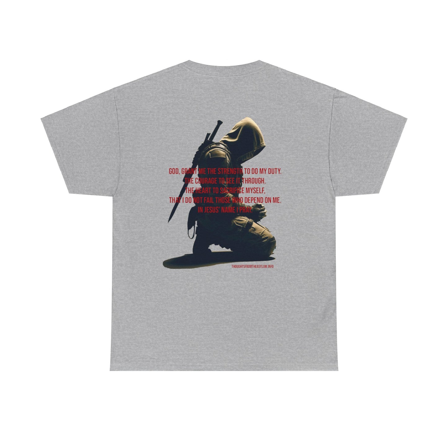 A Man's Prayer Back