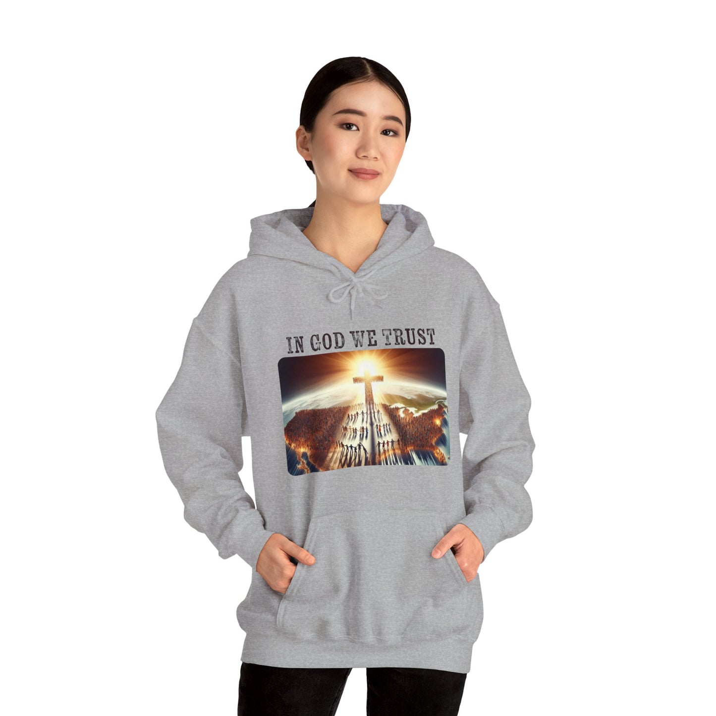 In God Front Hoodie
