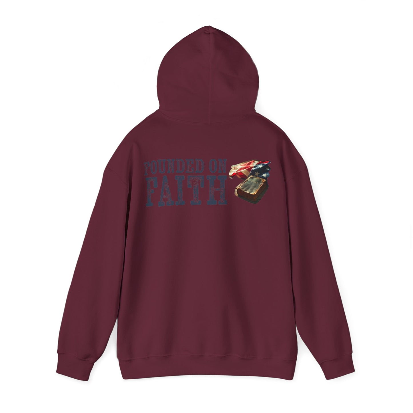 Faith Back Hoodie