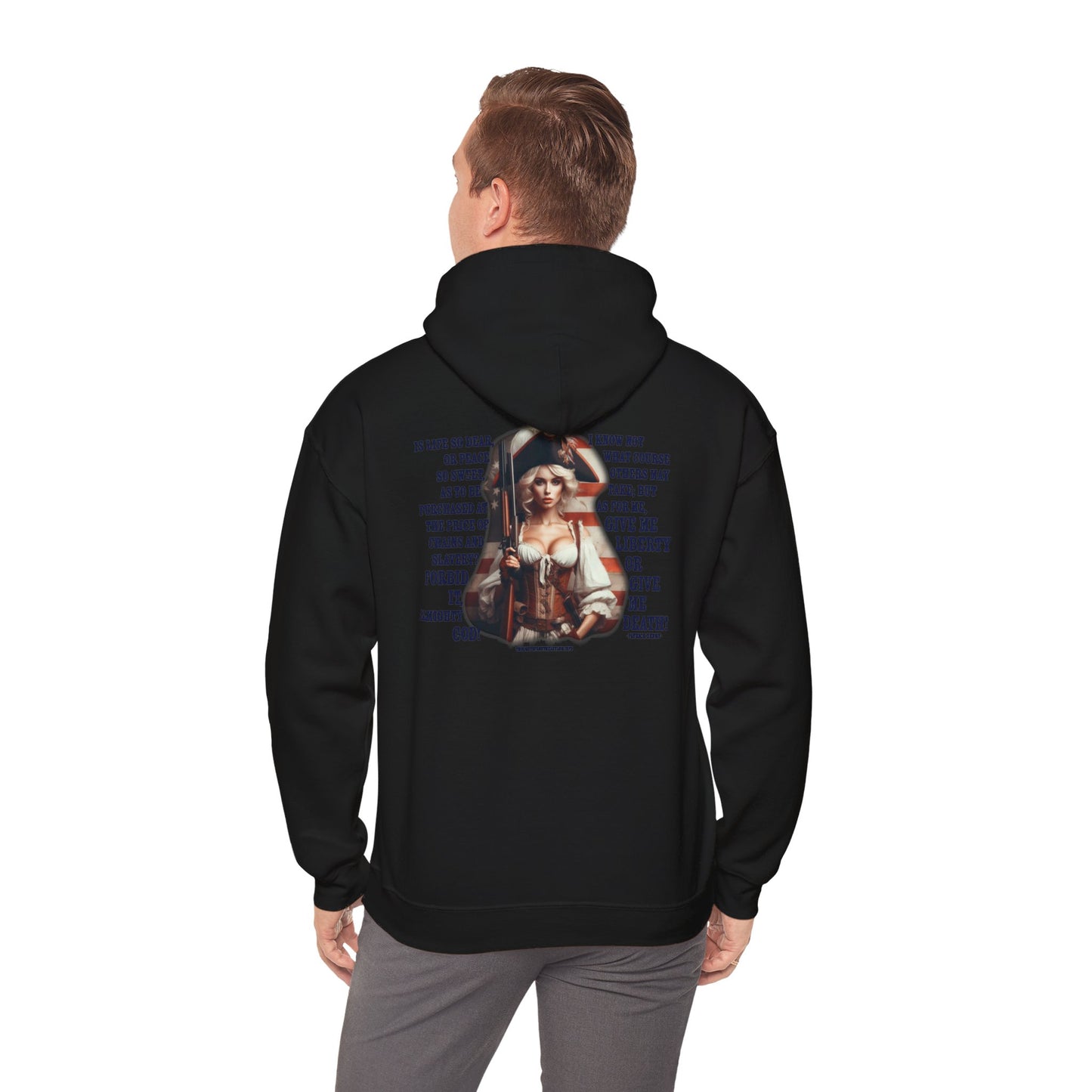 Liberty or Death Hoodie Back