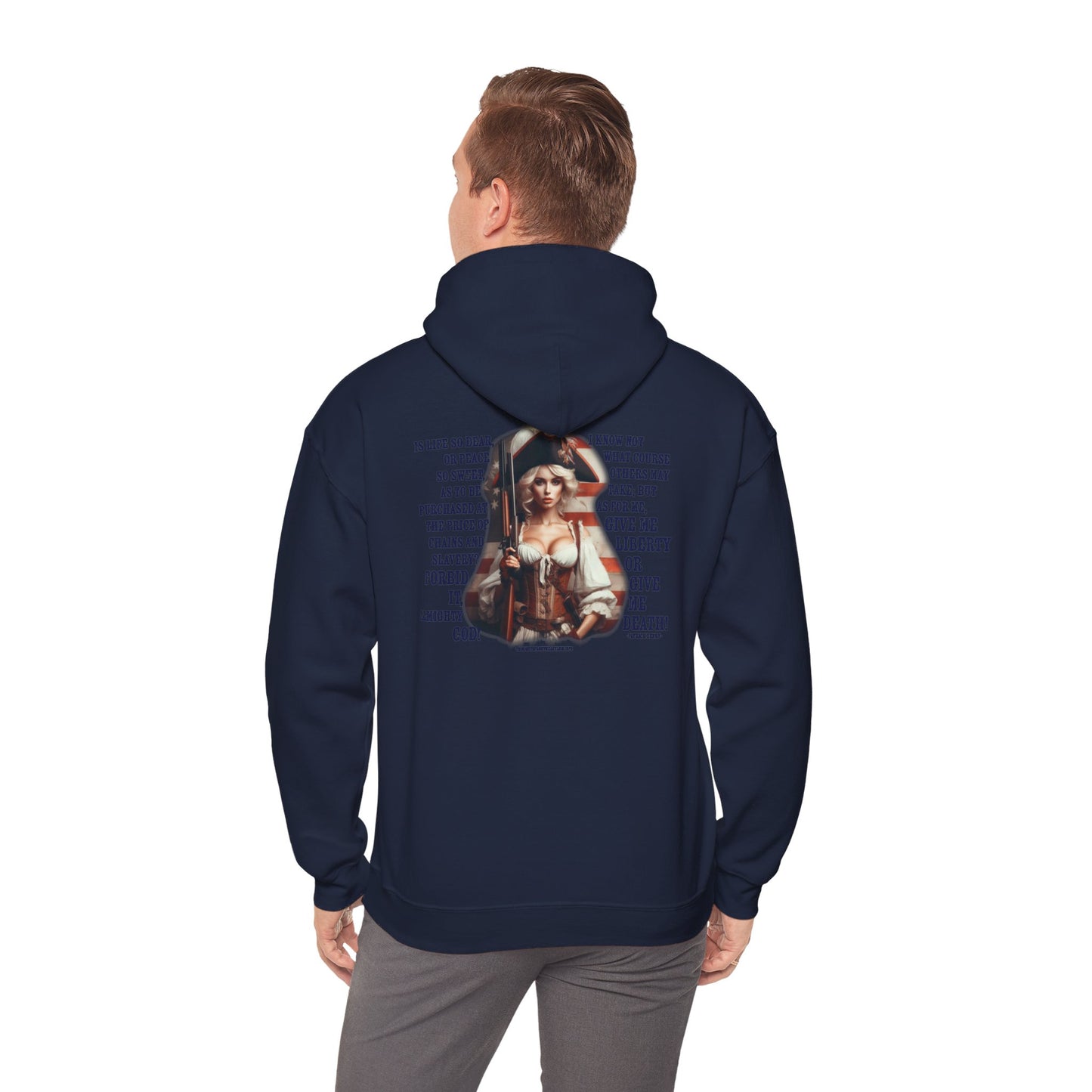 Liberty or Death Hoodie Back