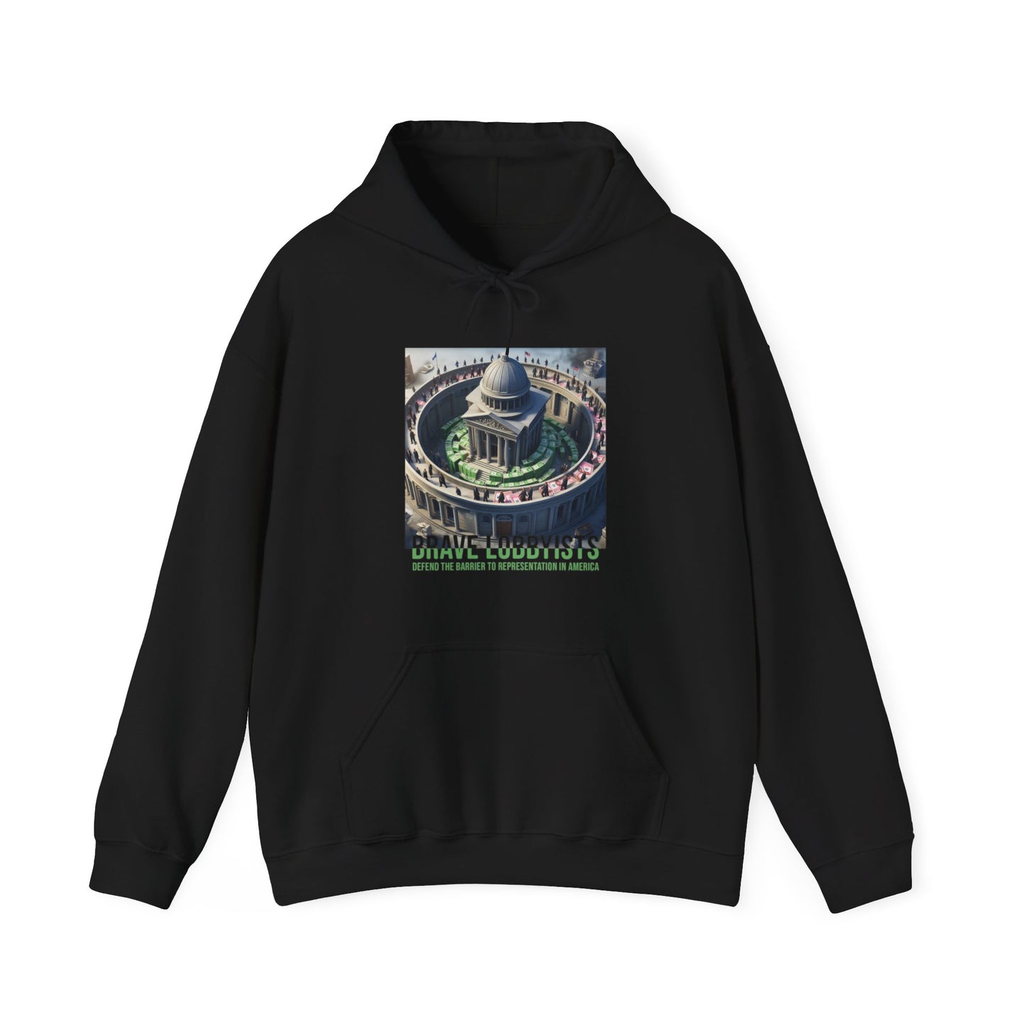 Lobbyist Front Hoodie