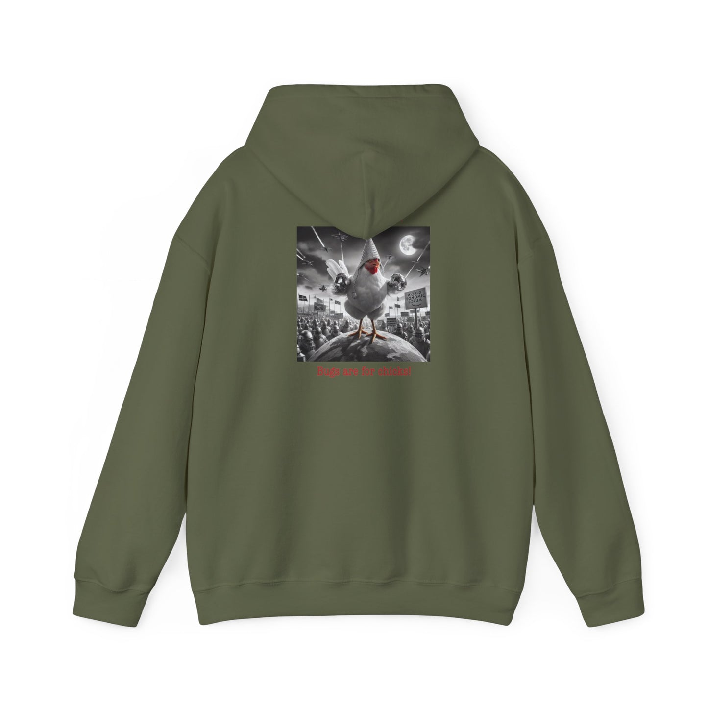 Silly Globalist Hoodie back