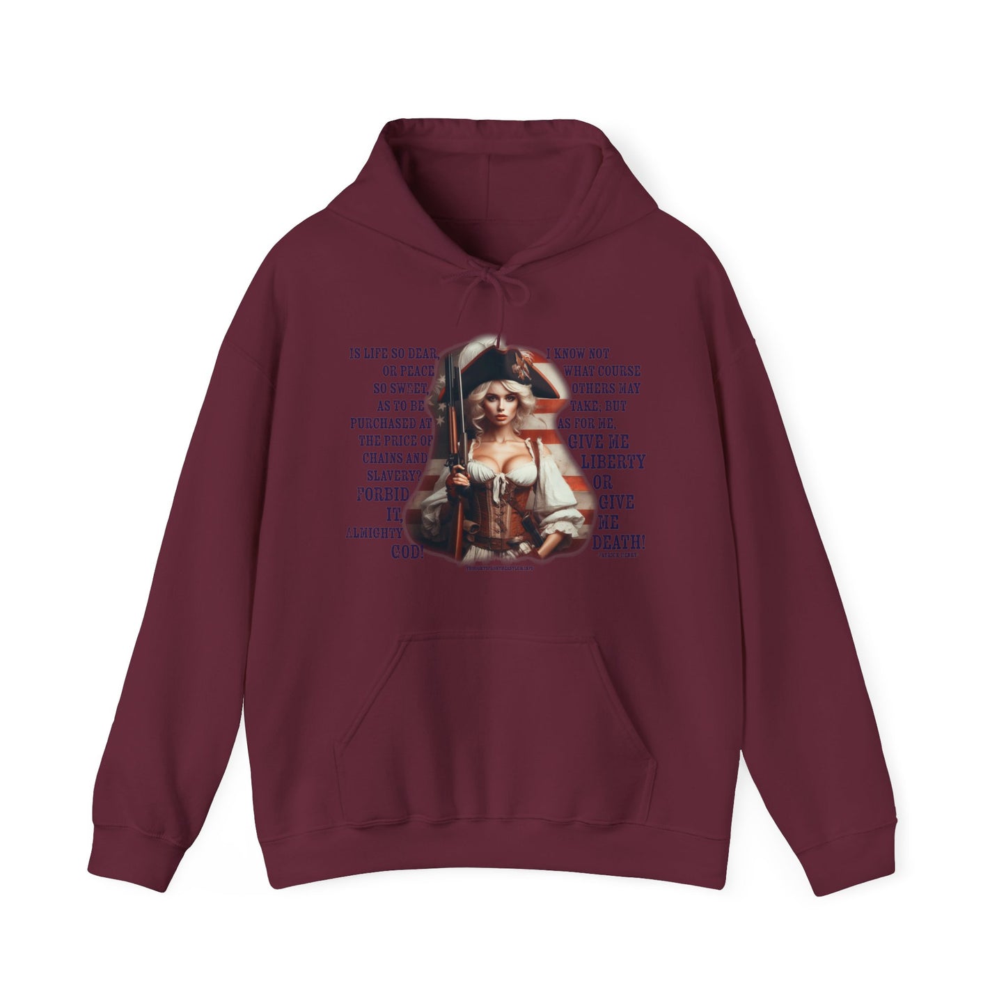 Liberty or Death Hoodie Front