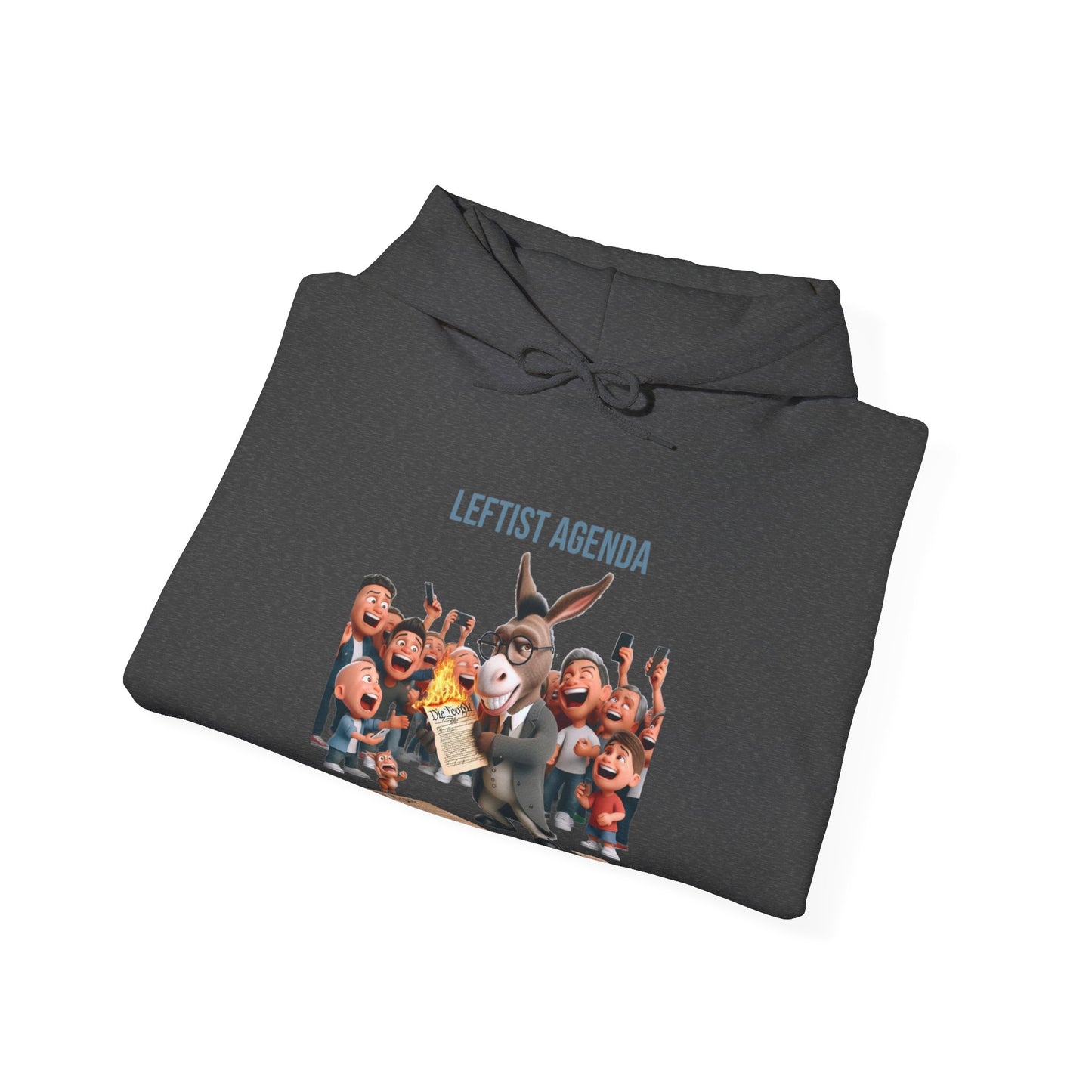 Leftist Agenda Hoodie Front