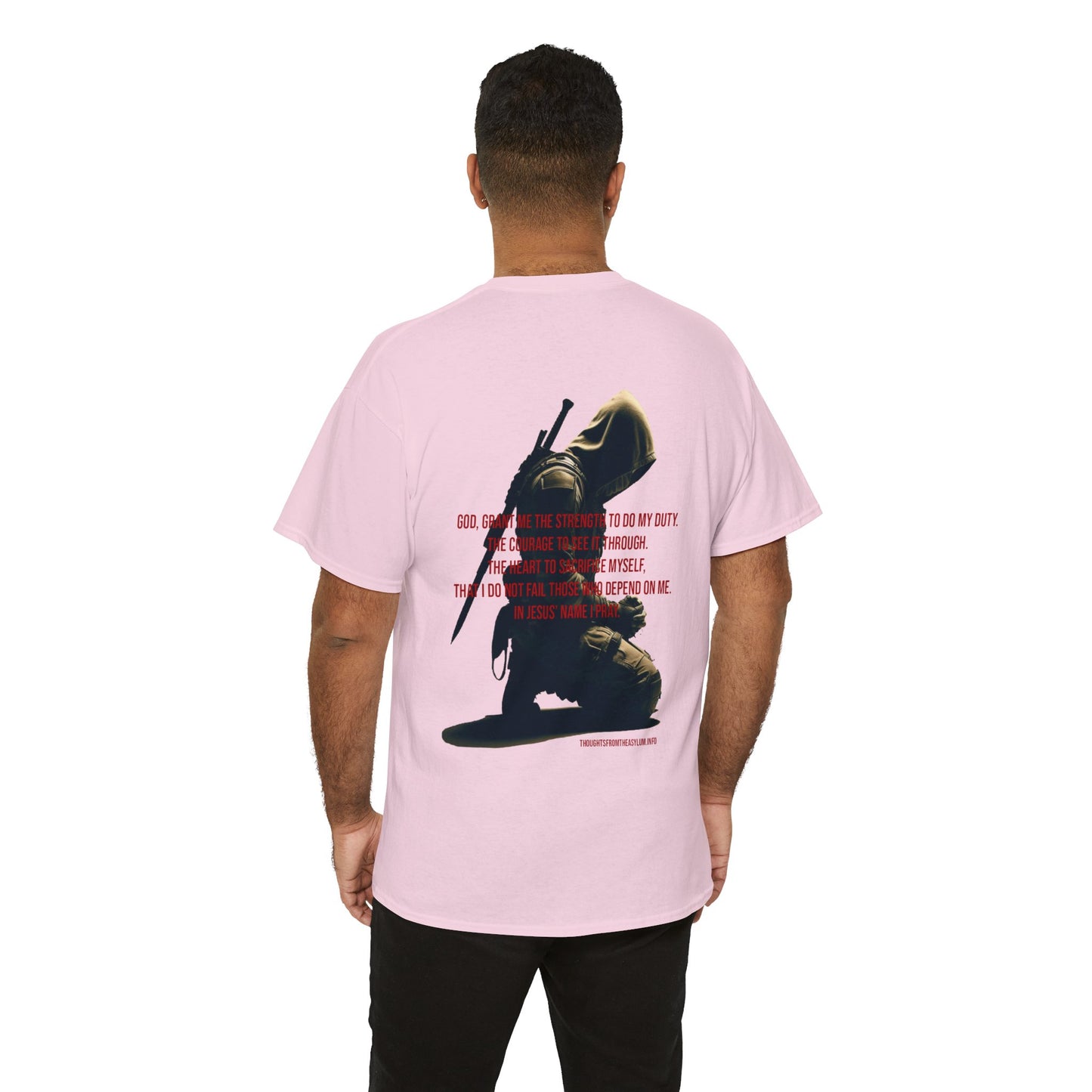 A Man's Prayer Back