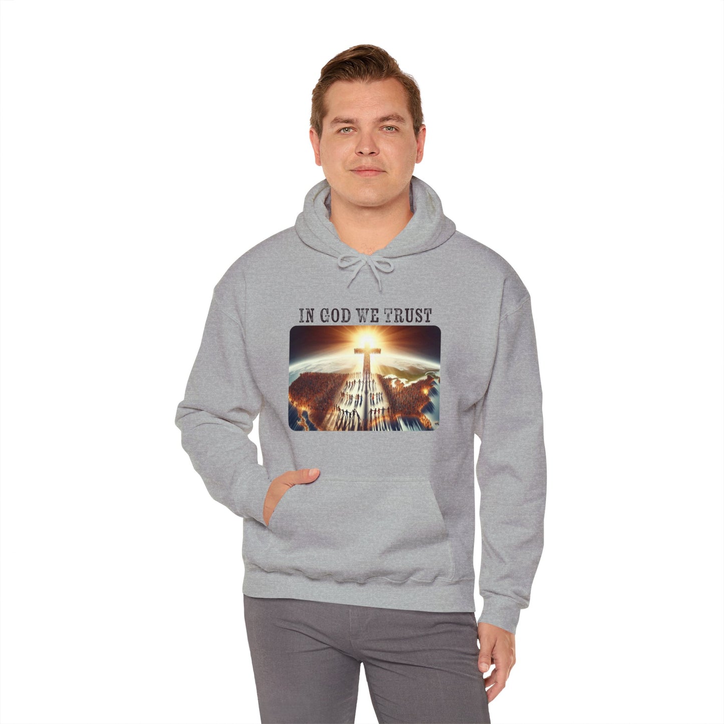 In God Front Hoodie