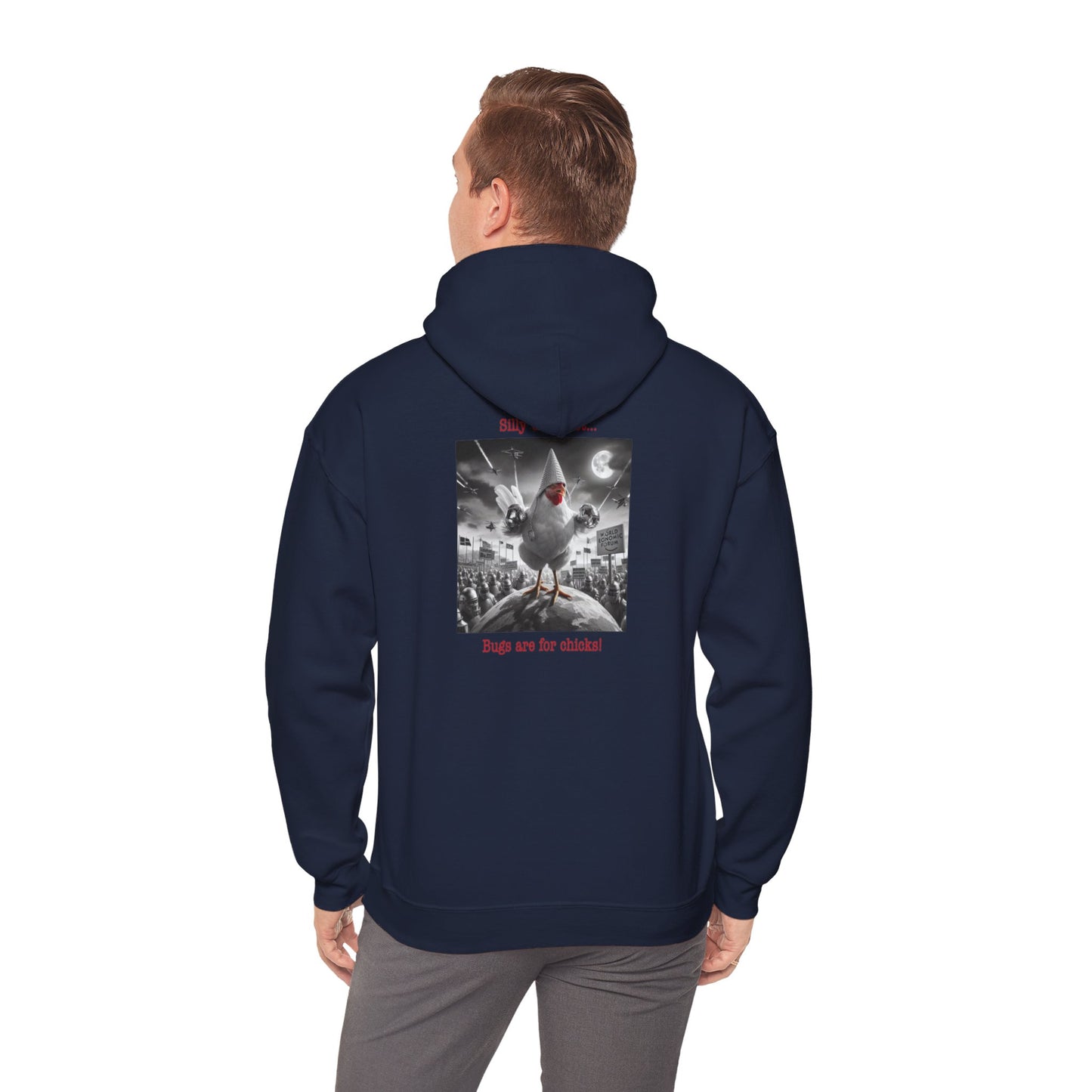 Silly Globalist Hoodie back