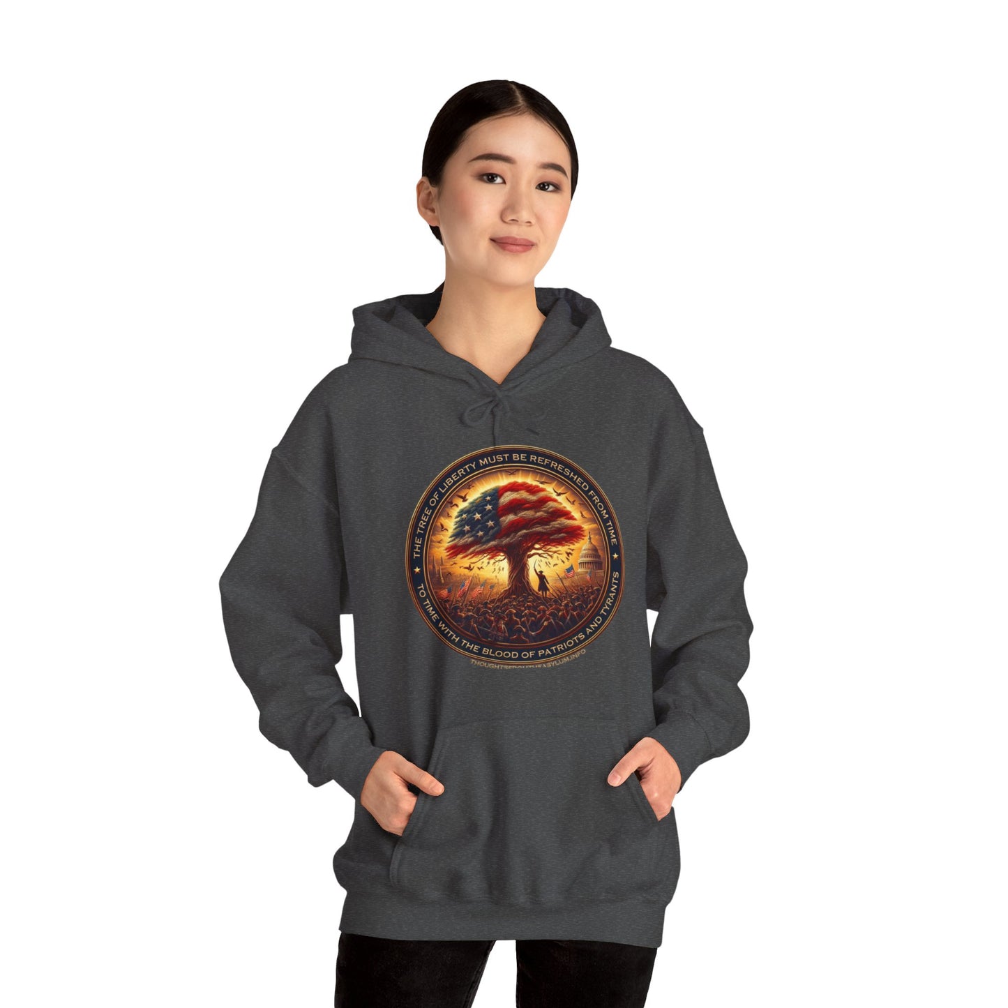 Patriots and Tyrants Hoodie Front
