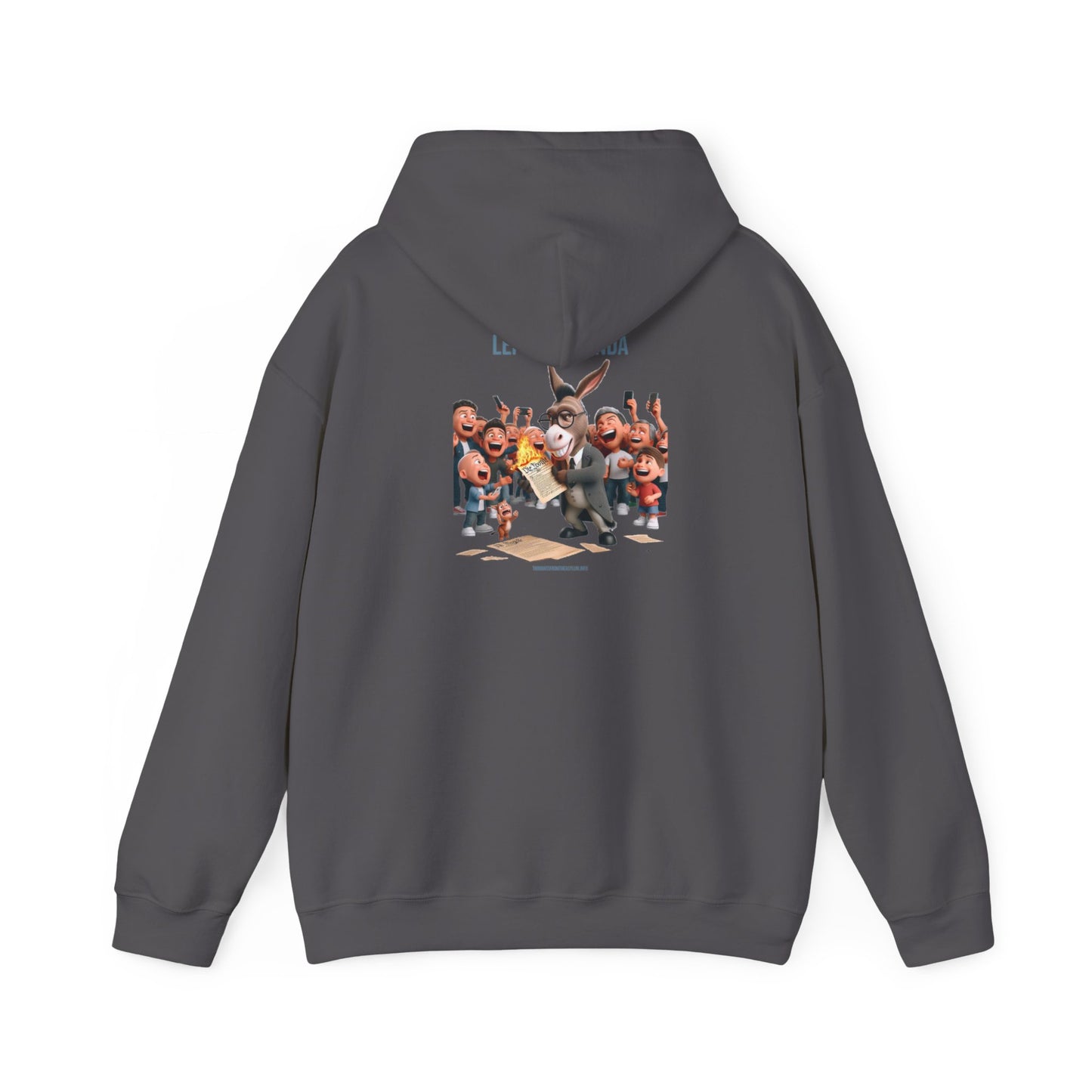 Leftist Agenda Hoodie Back