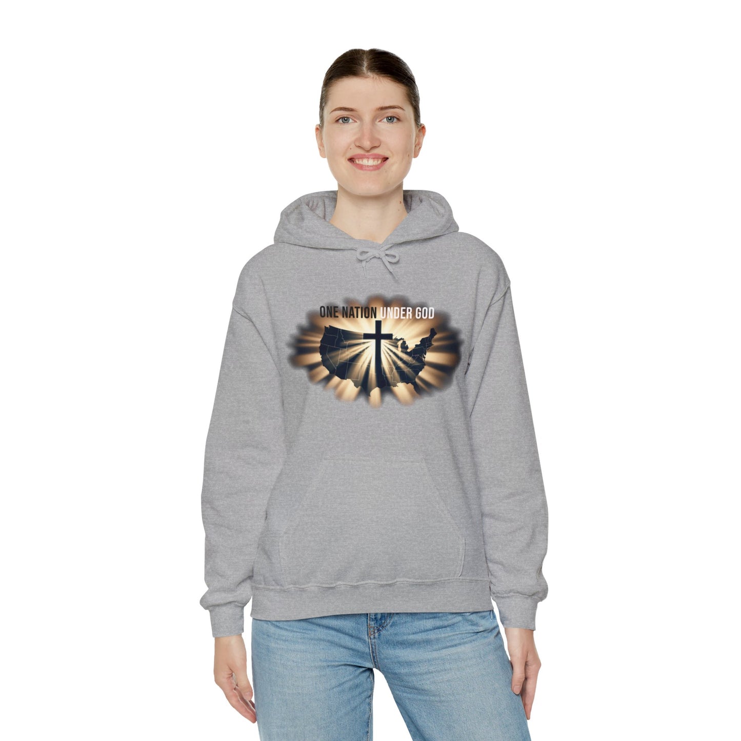 Under God Front Hoodie