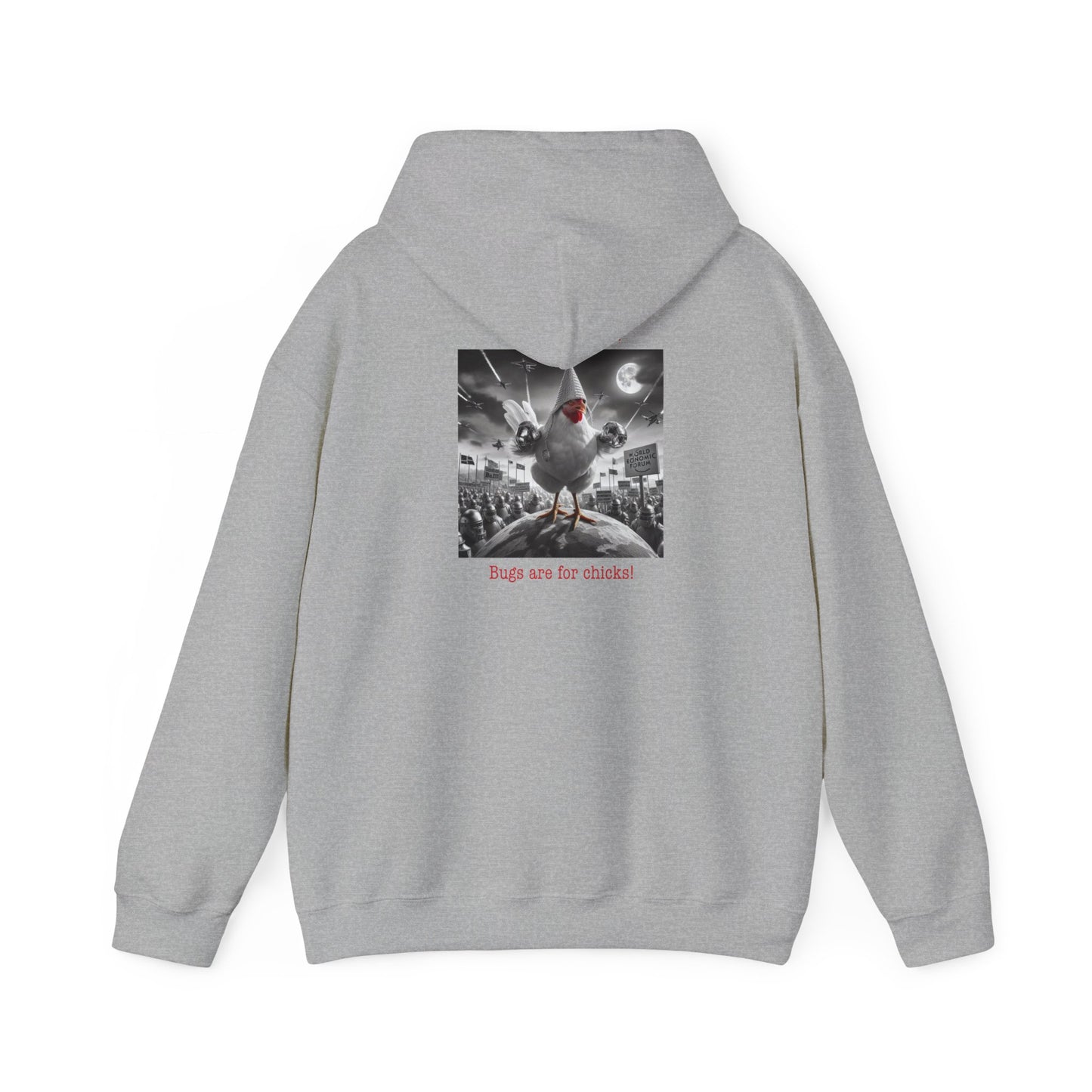 Silly Globalist Hoodie back