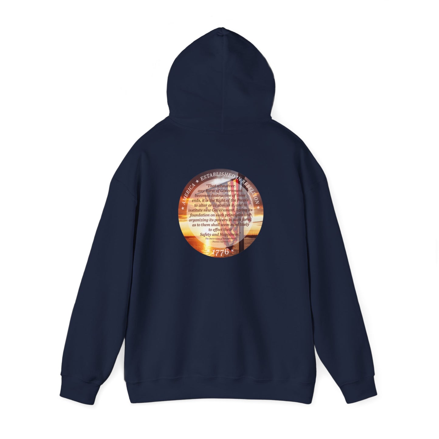 Rebellion Hoodie Back