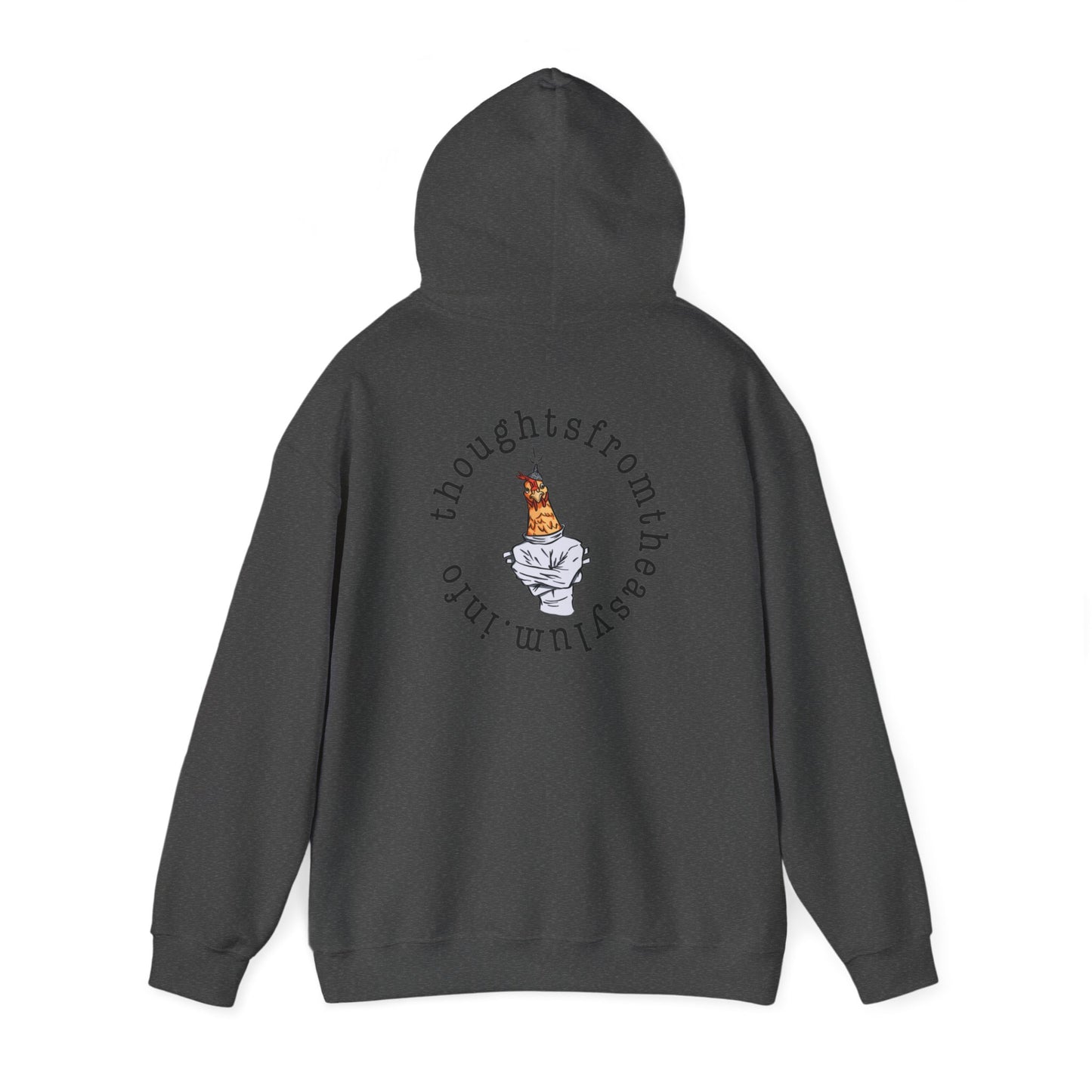 Round Logo Hoodie Back