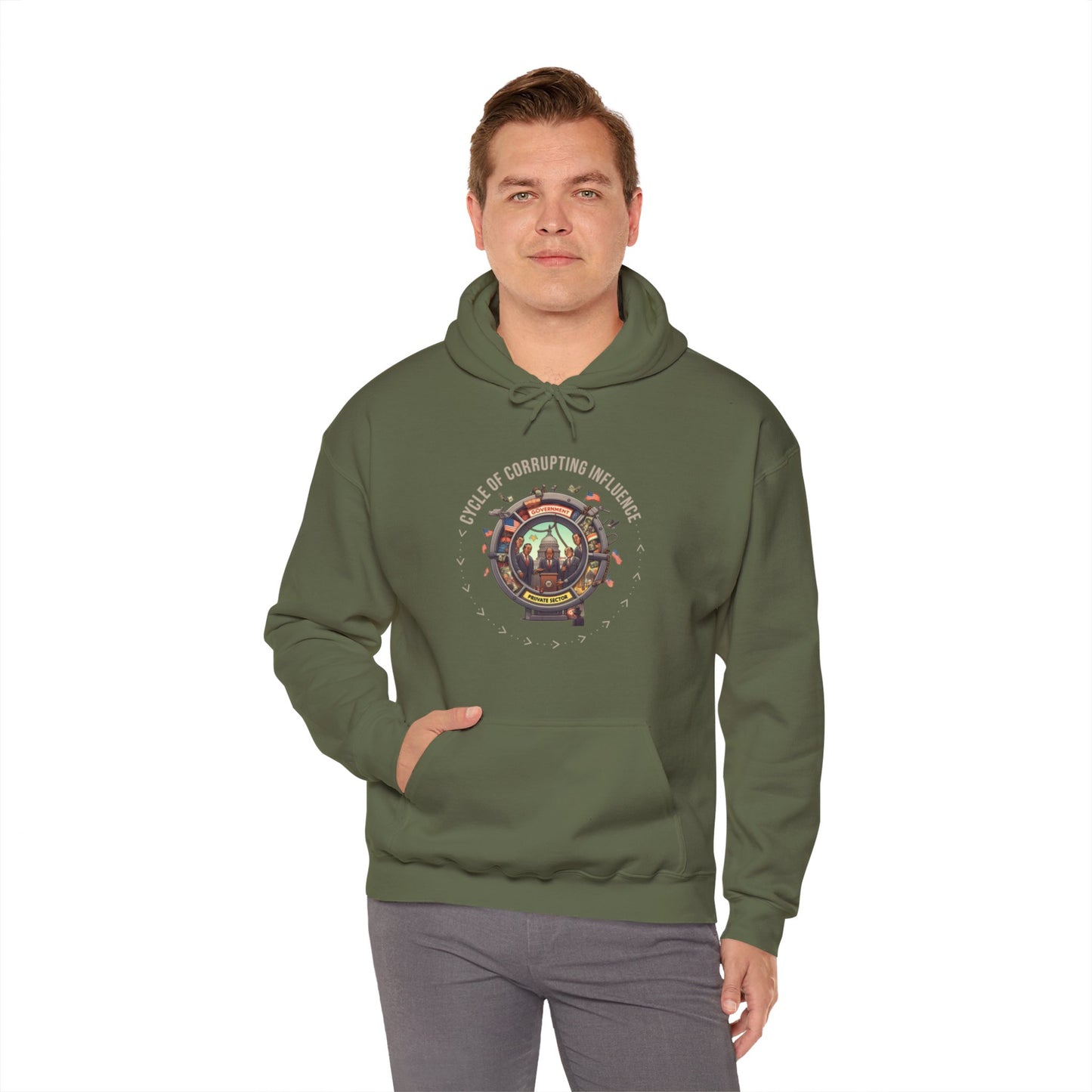 Influence Front Hoodie