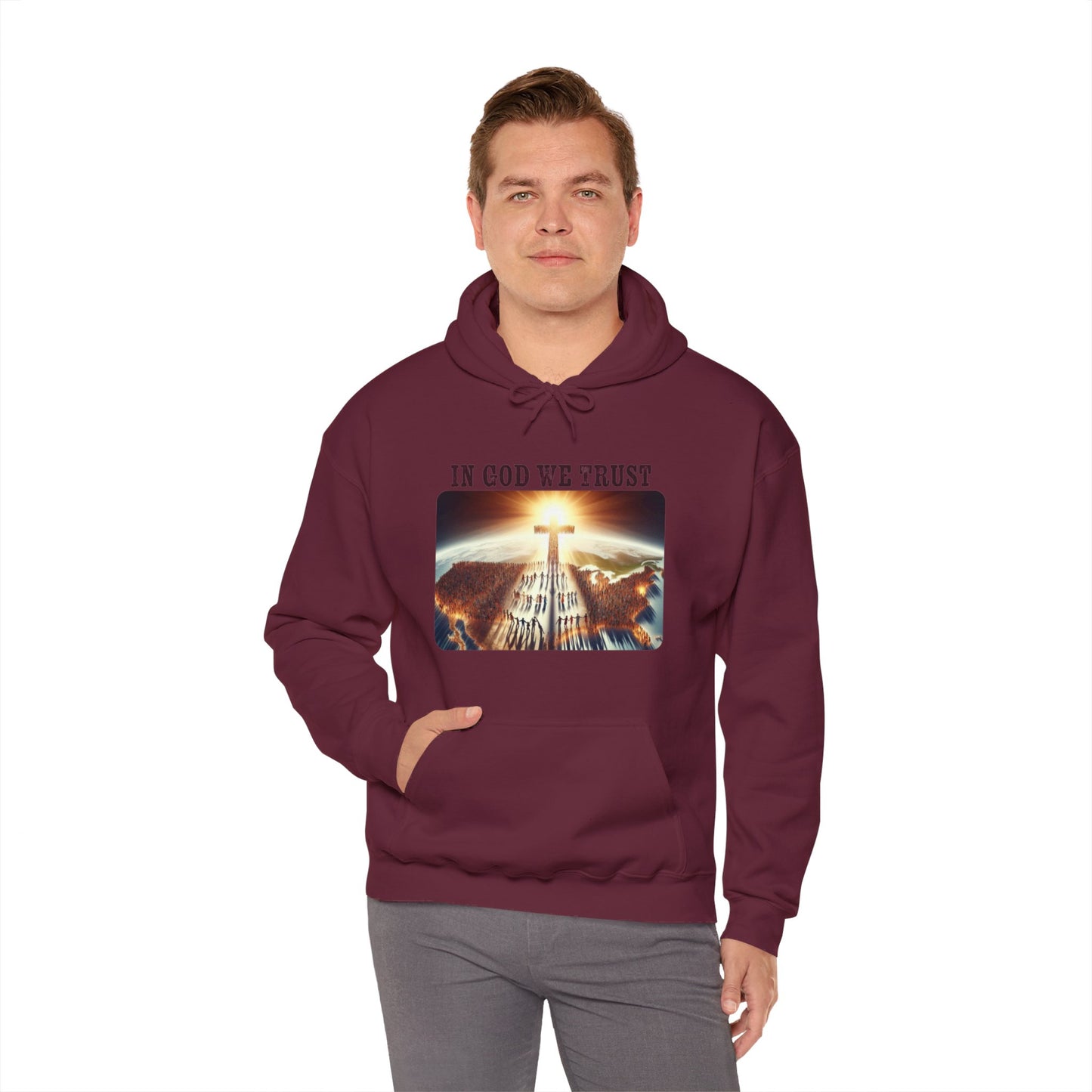 In God Front Hoodie