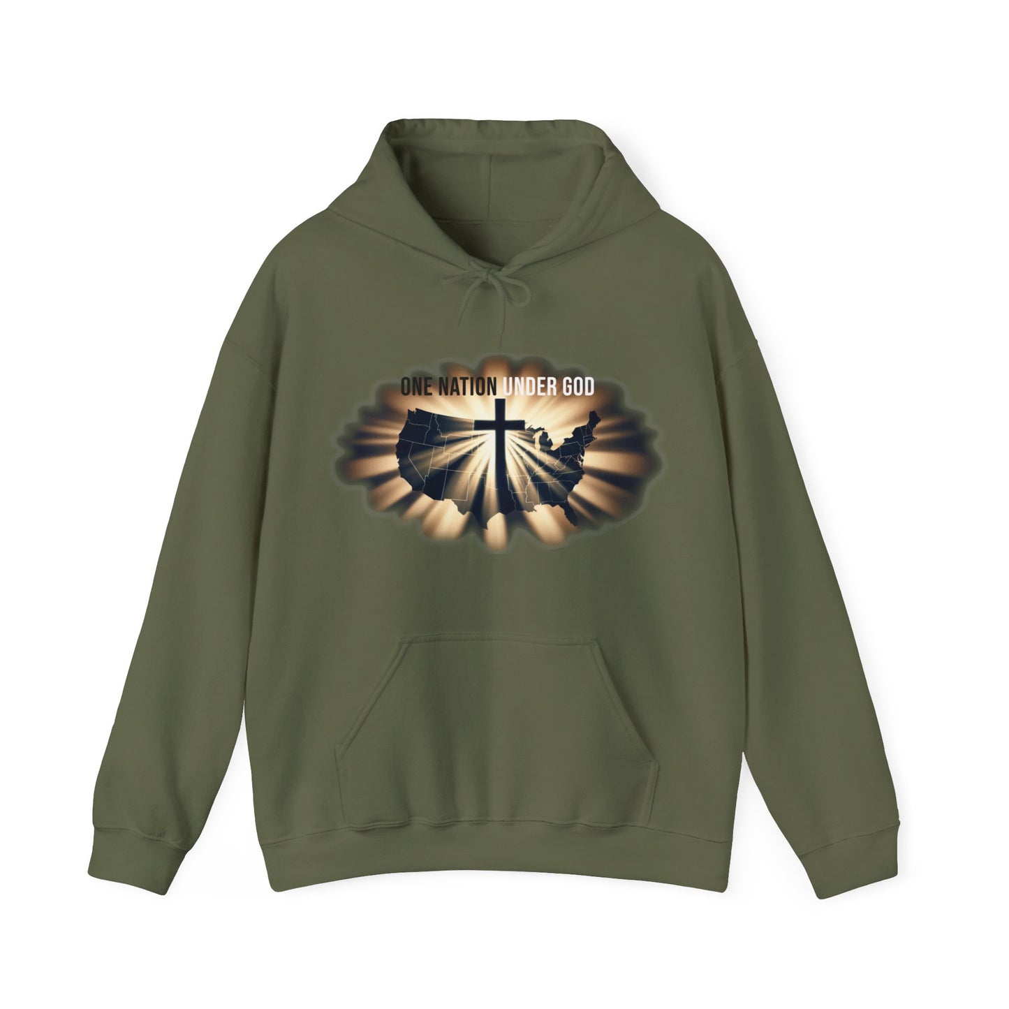 Under God Front Hoodie