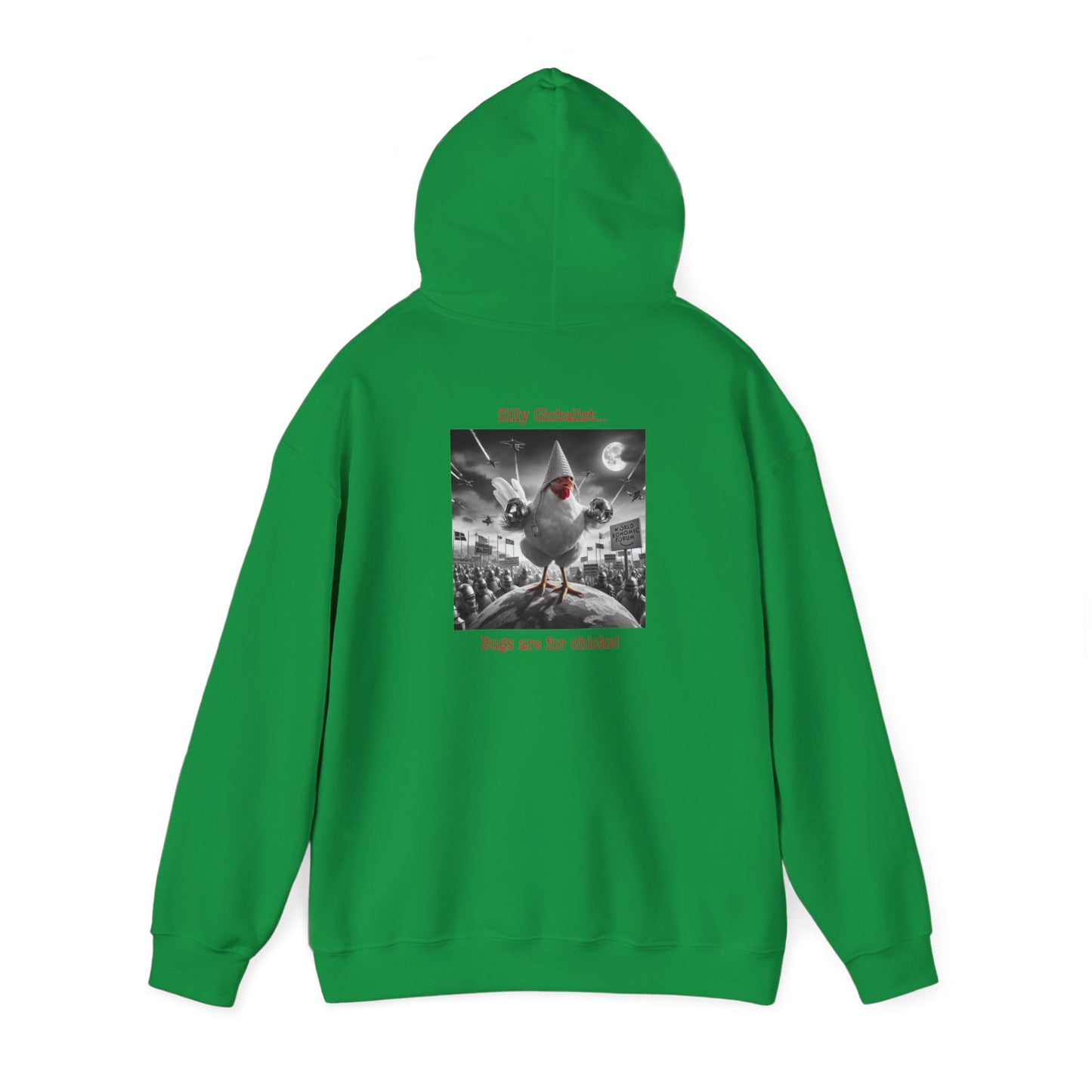 Silly Globalist Hoodie back