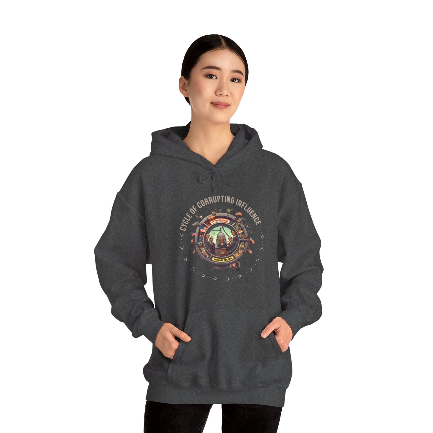 Influence Front Hoodie