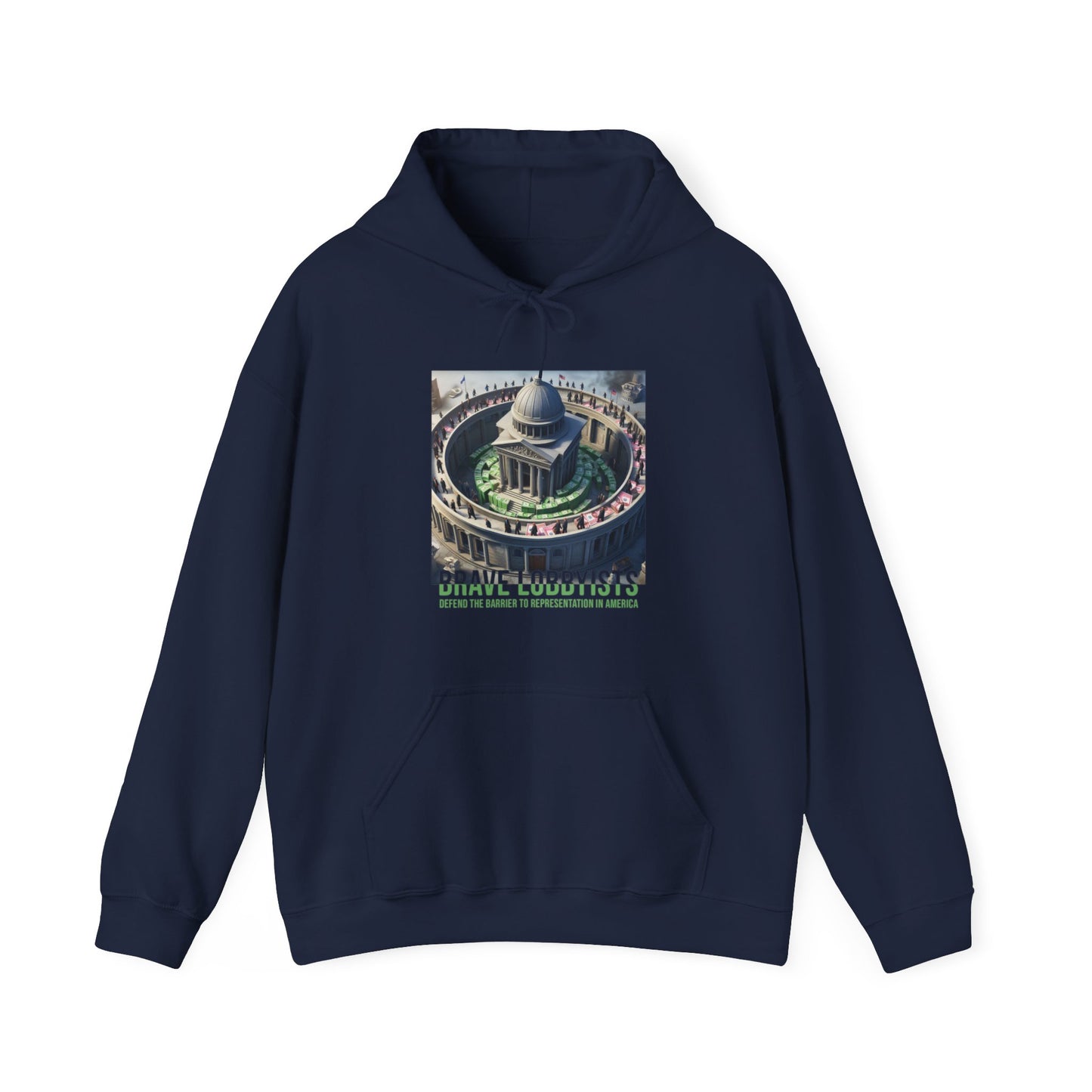 Lobbyist Front Hoodie