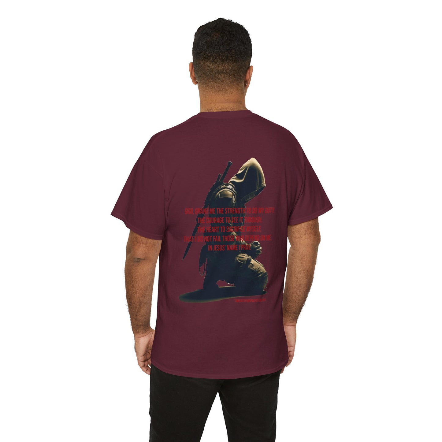 A Man's Prayer Back