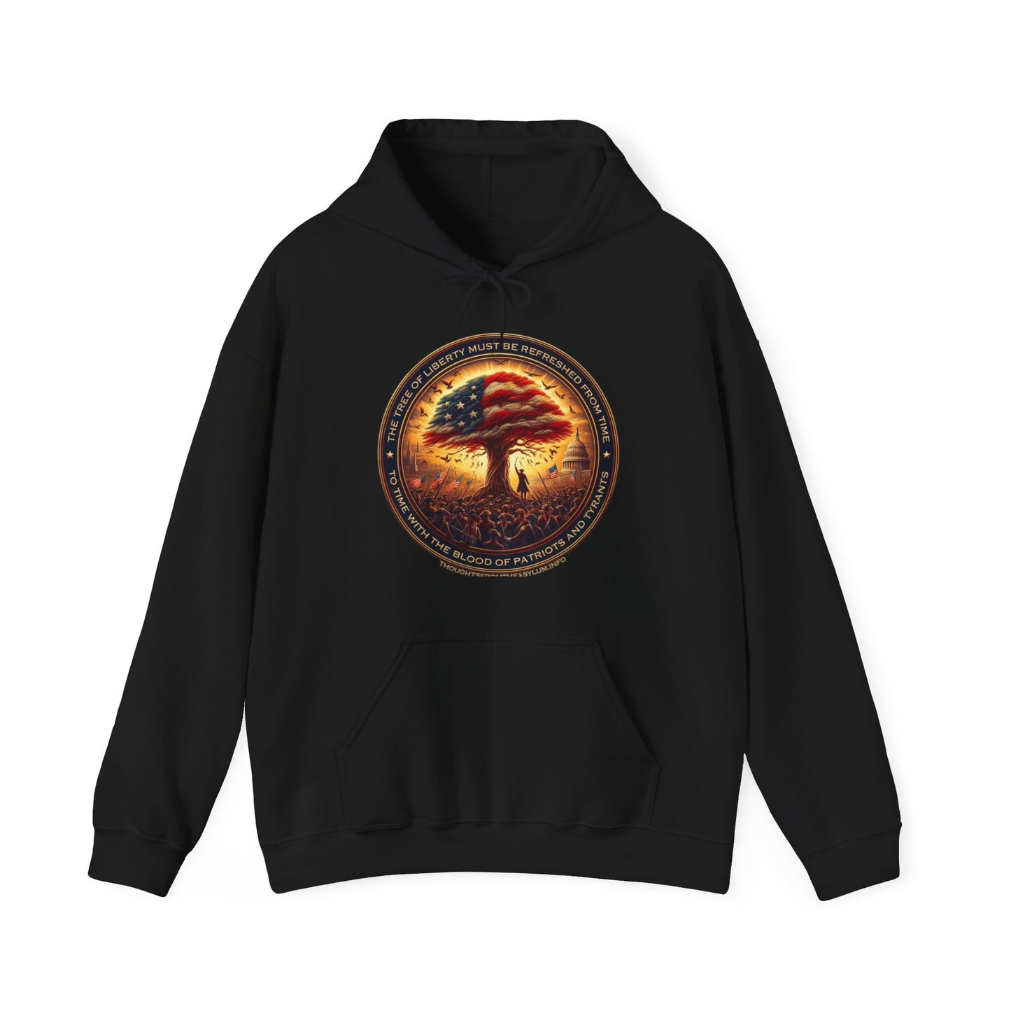Patriots and Tyrants Hoodie Front