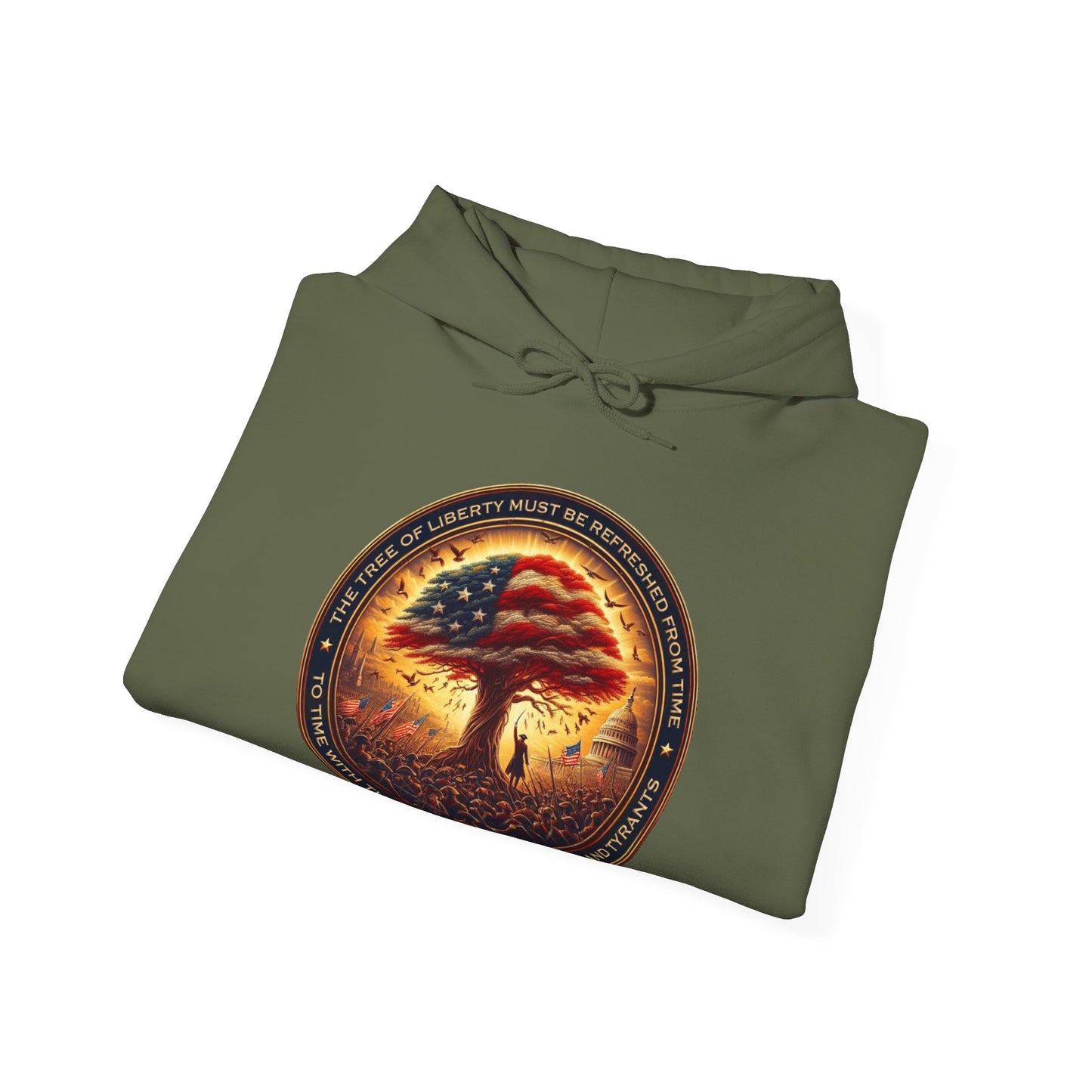 Patriots and Tyrants Hoodie Front
