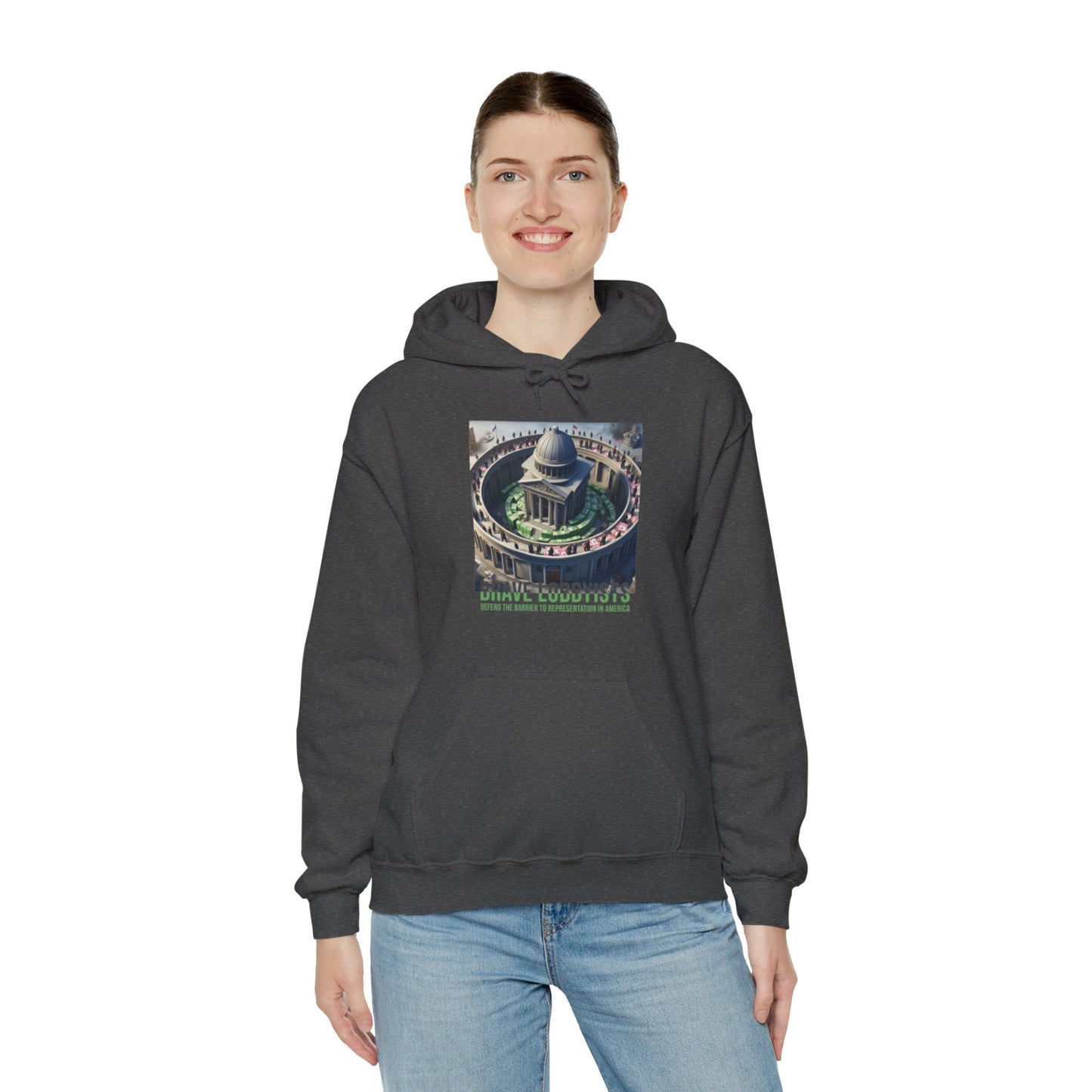 Lobbyist Front Hoodie