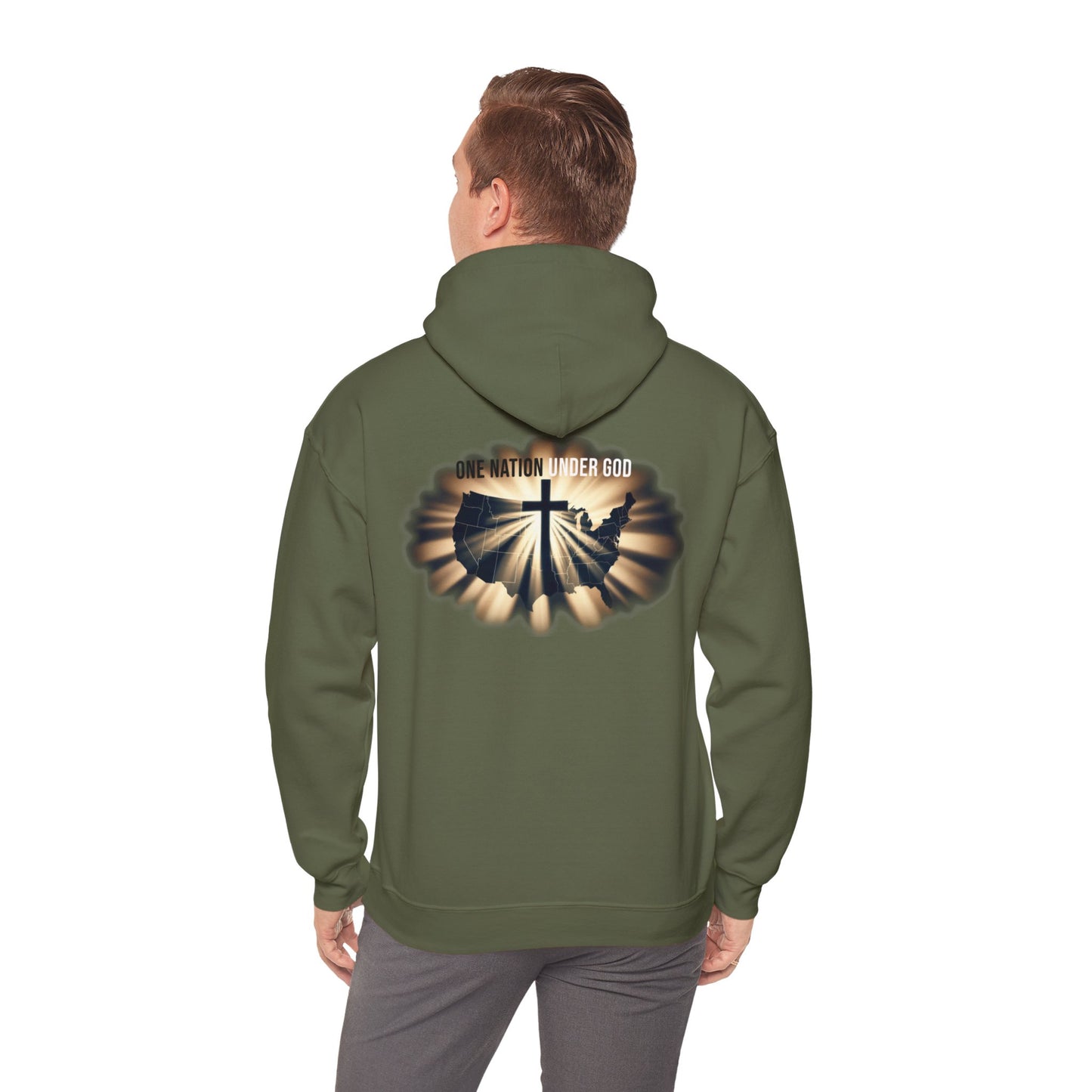 Under God Back Hoodie