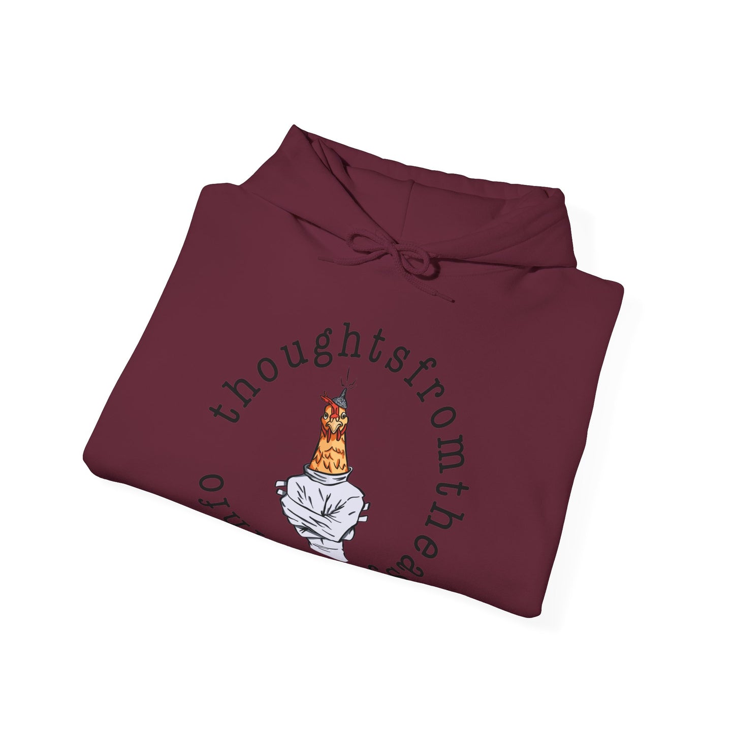 Round Logo Hoodie Front
