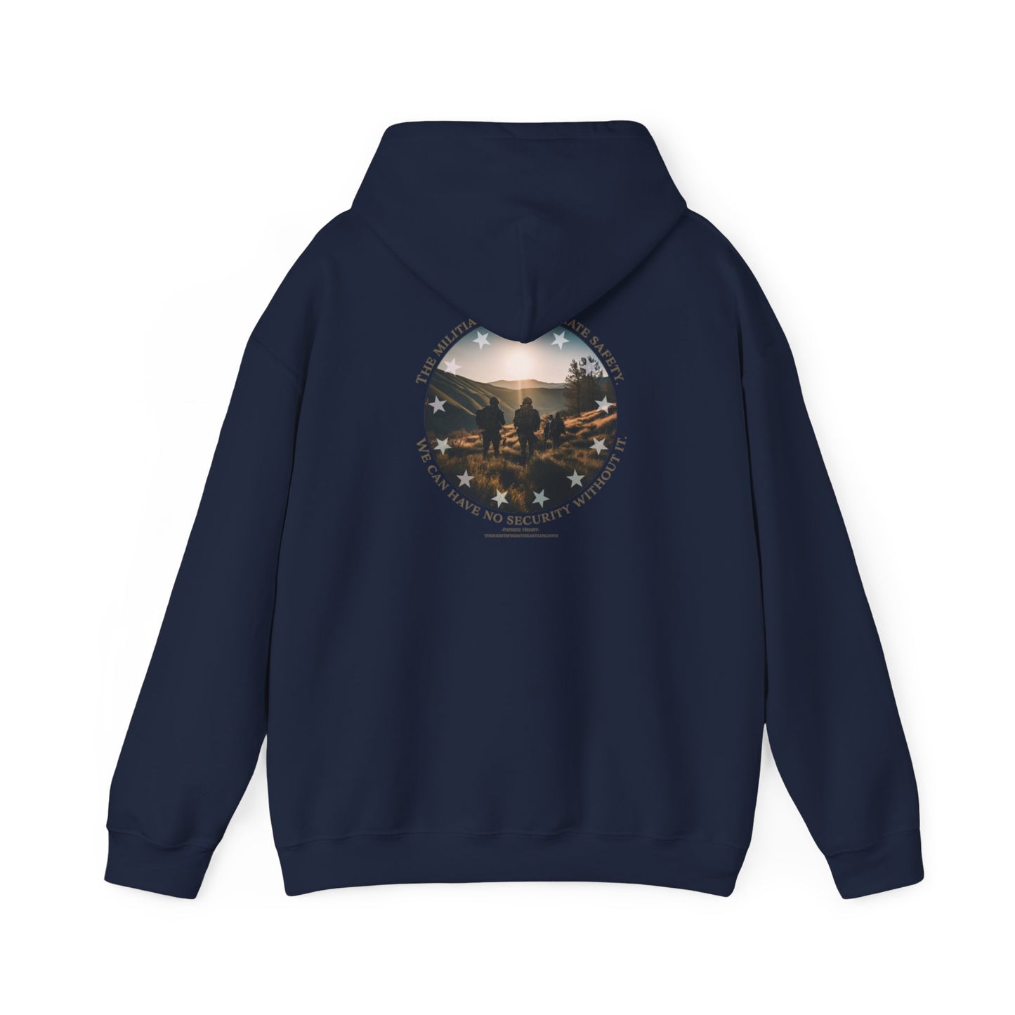 Militia Hoodie Back