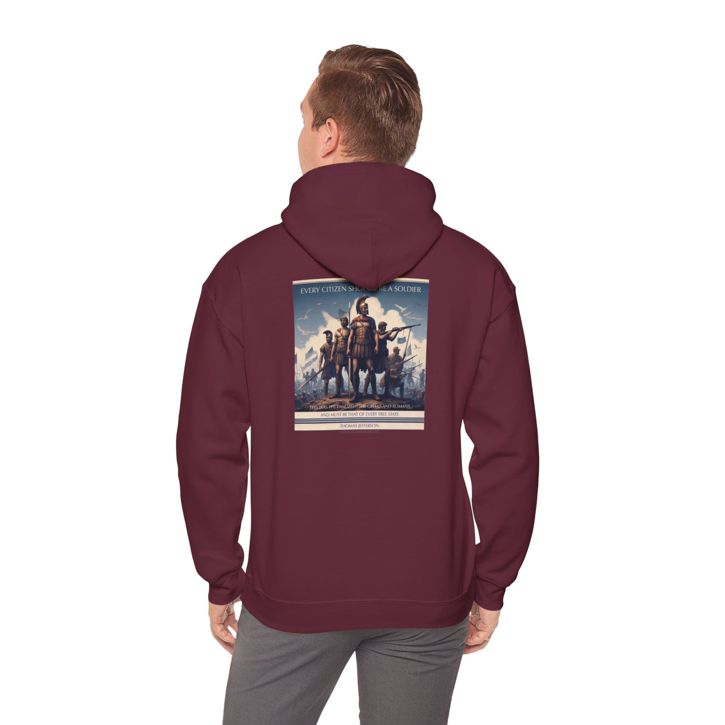 Citizen Soldier Hoodie Back