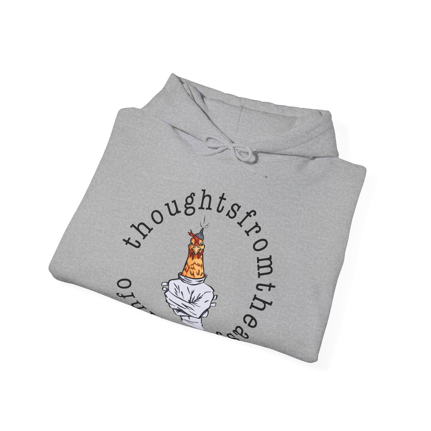 Round Logo Hoodie Front