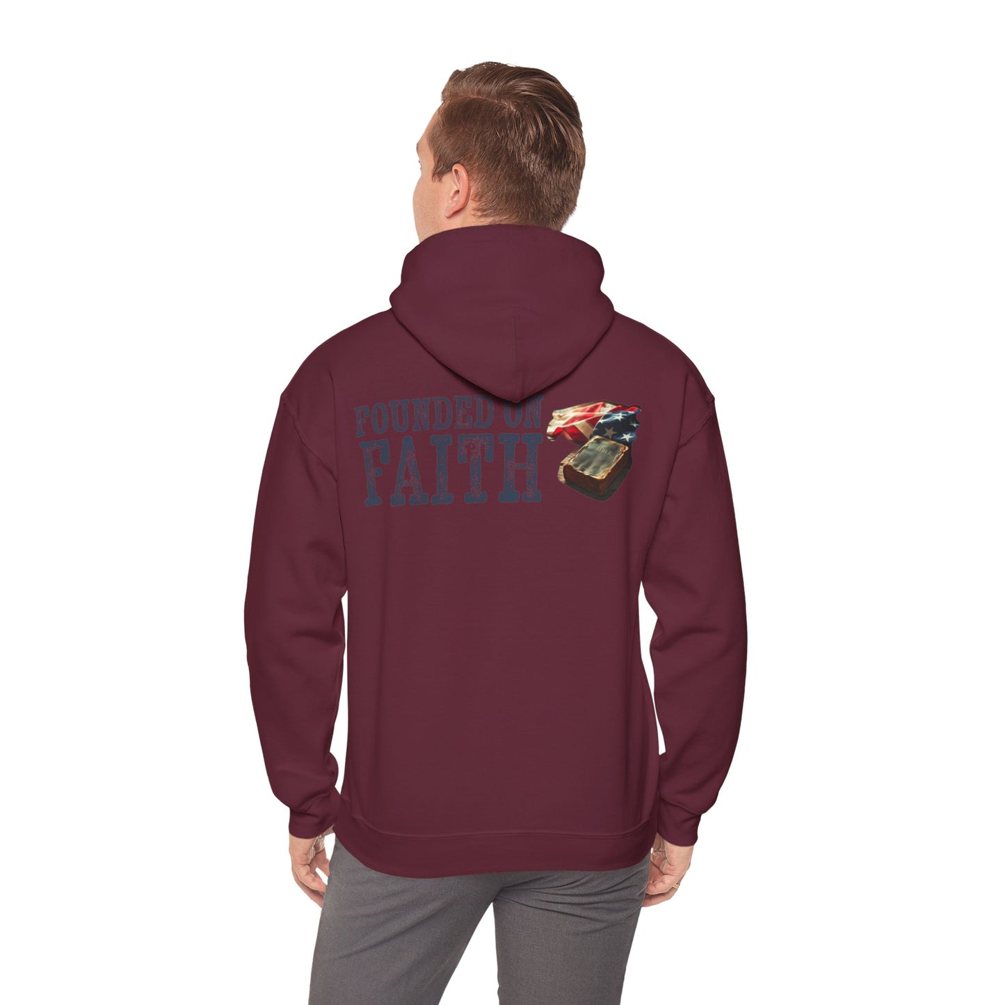 Faith Back Hoodie