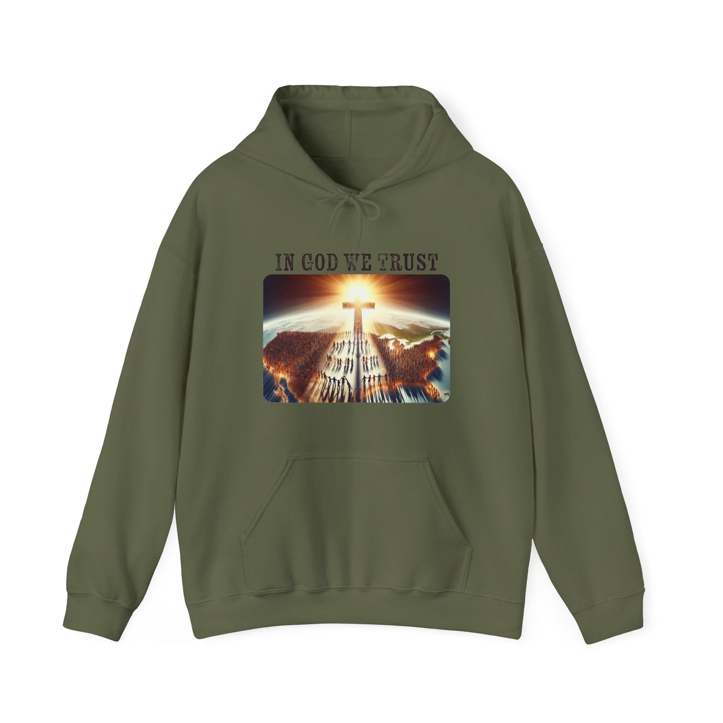 In God Front Hoodie
