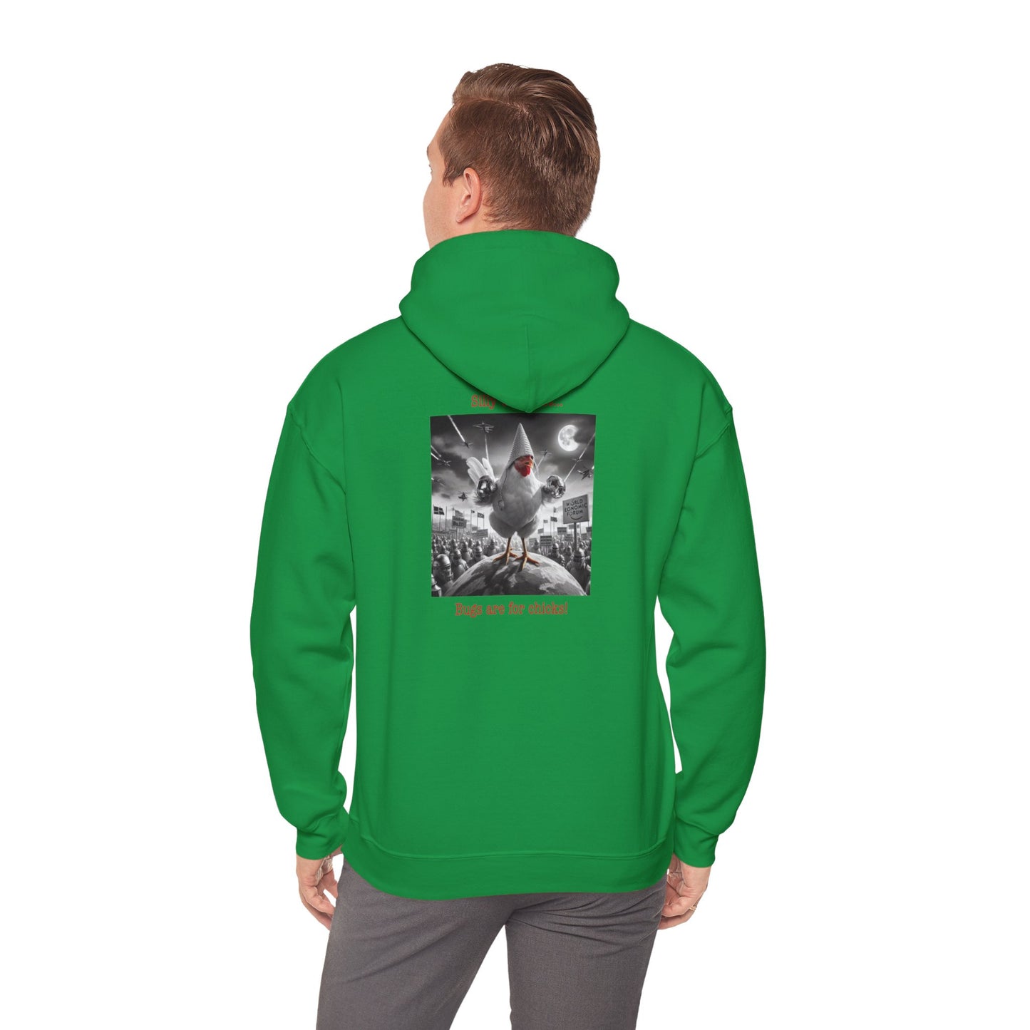 Silly Globalist Hoodie back