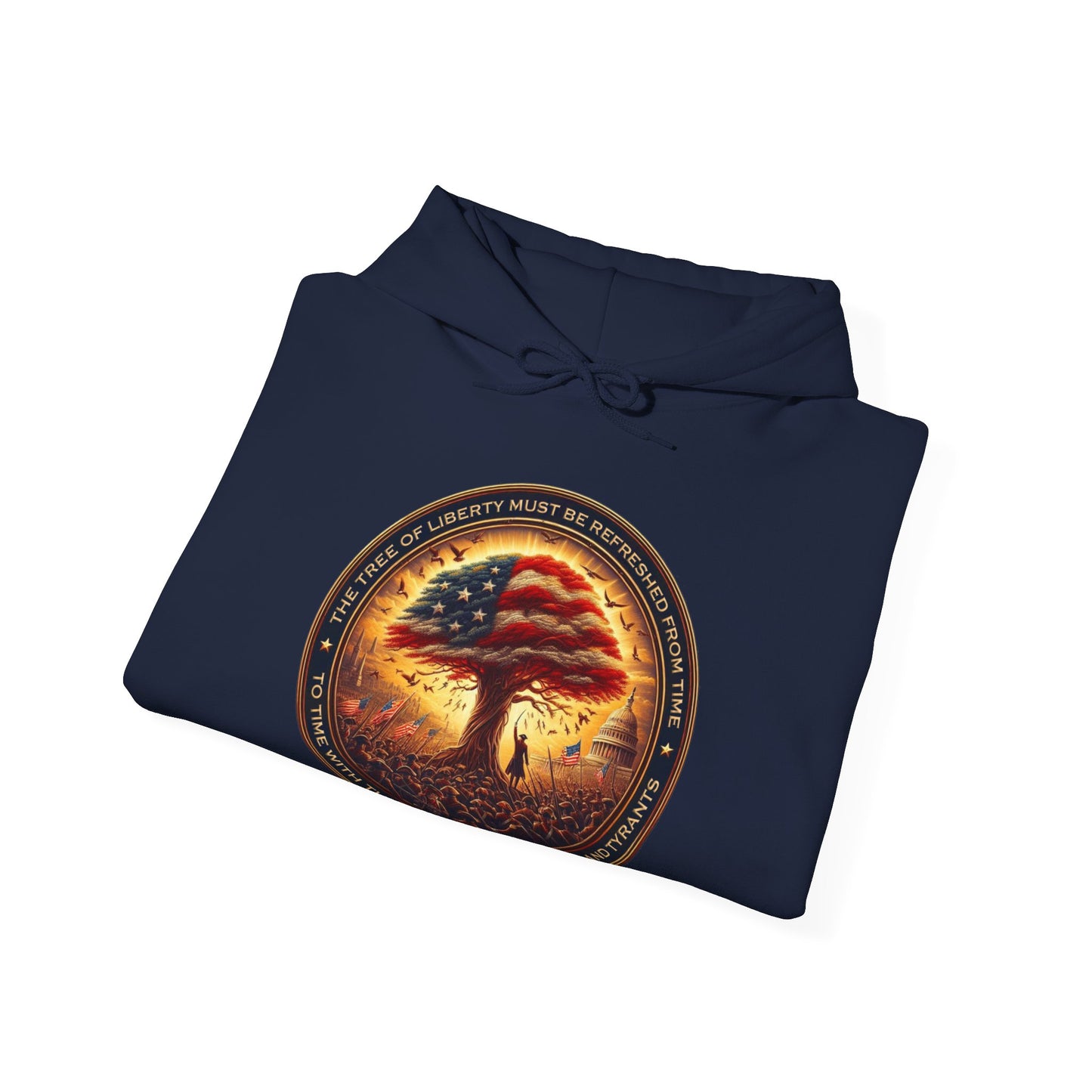 Patriots and Tyrants Hoodie Front
